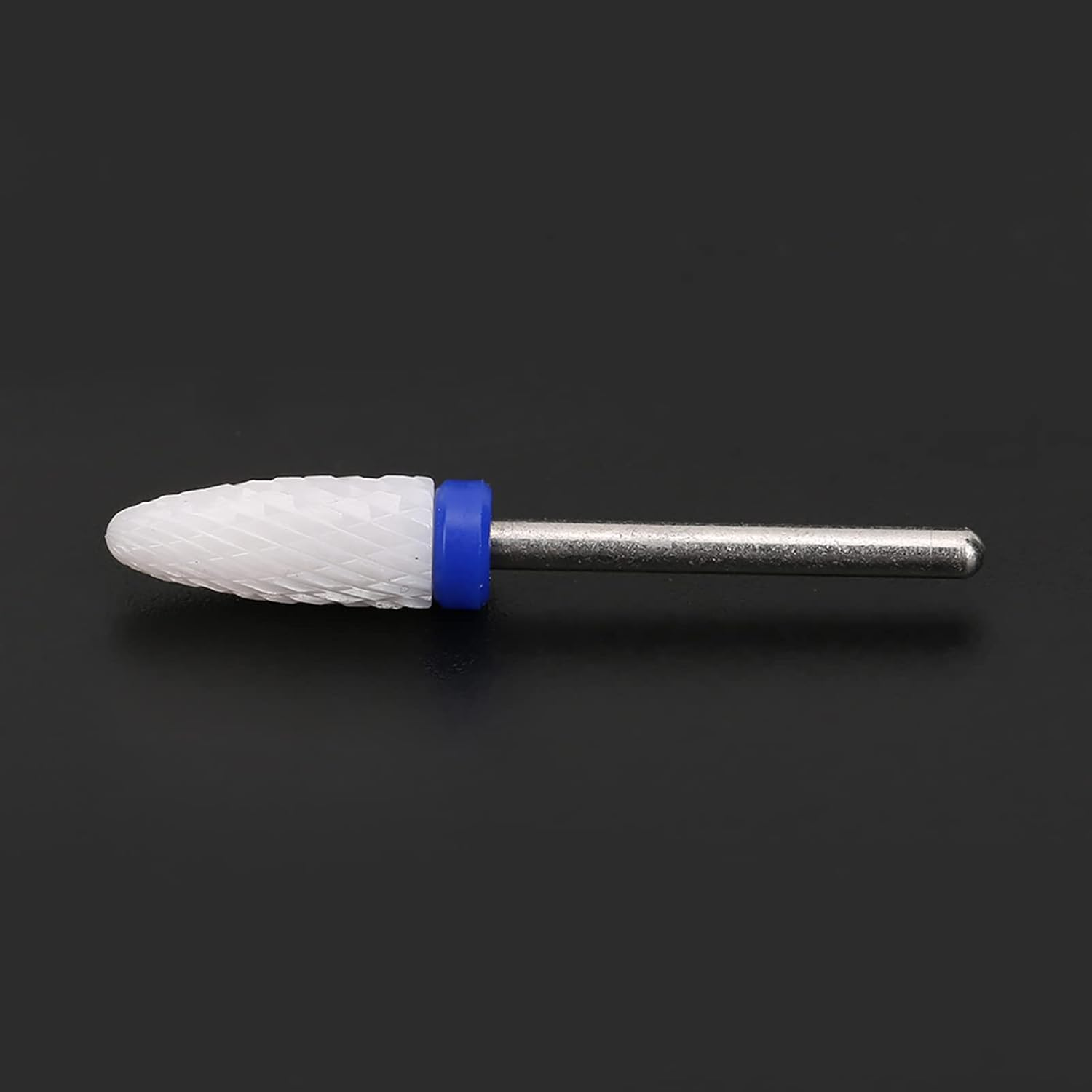 Electric Ceramic Nail Drill Bit Lightweight Portable for Nail Reshape Tool (Medium Matte M Blue Box) image number 3