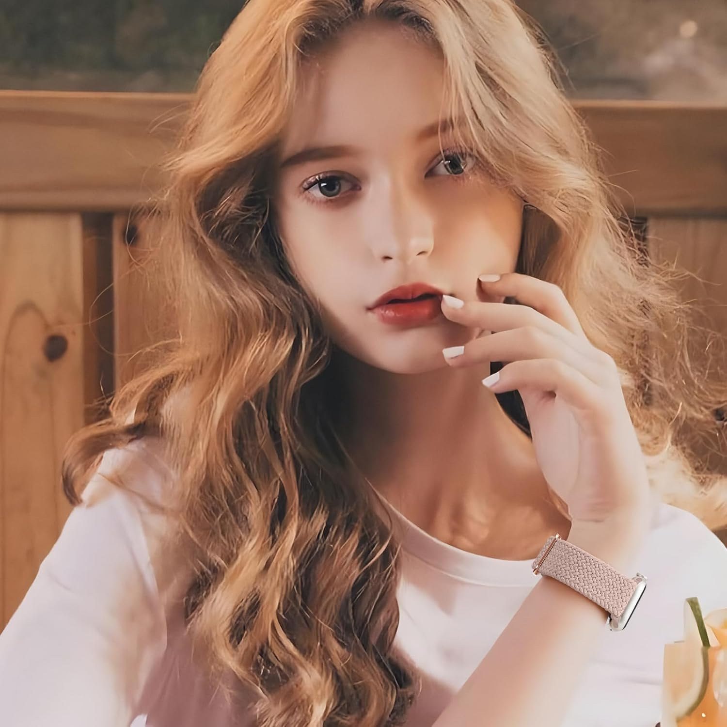 Ixtra 4 Pack Braided Stretchy Solo Loop Compatible with Apple Watch Band 38/40/41/42Mm, 42/44/45/46/49Mm Women Men, Adjustable Nylon Strap Wristband for Iwatch Series10 9 8 7 6 SE 5 4 3 2 1 Ultra1/2 image number 2