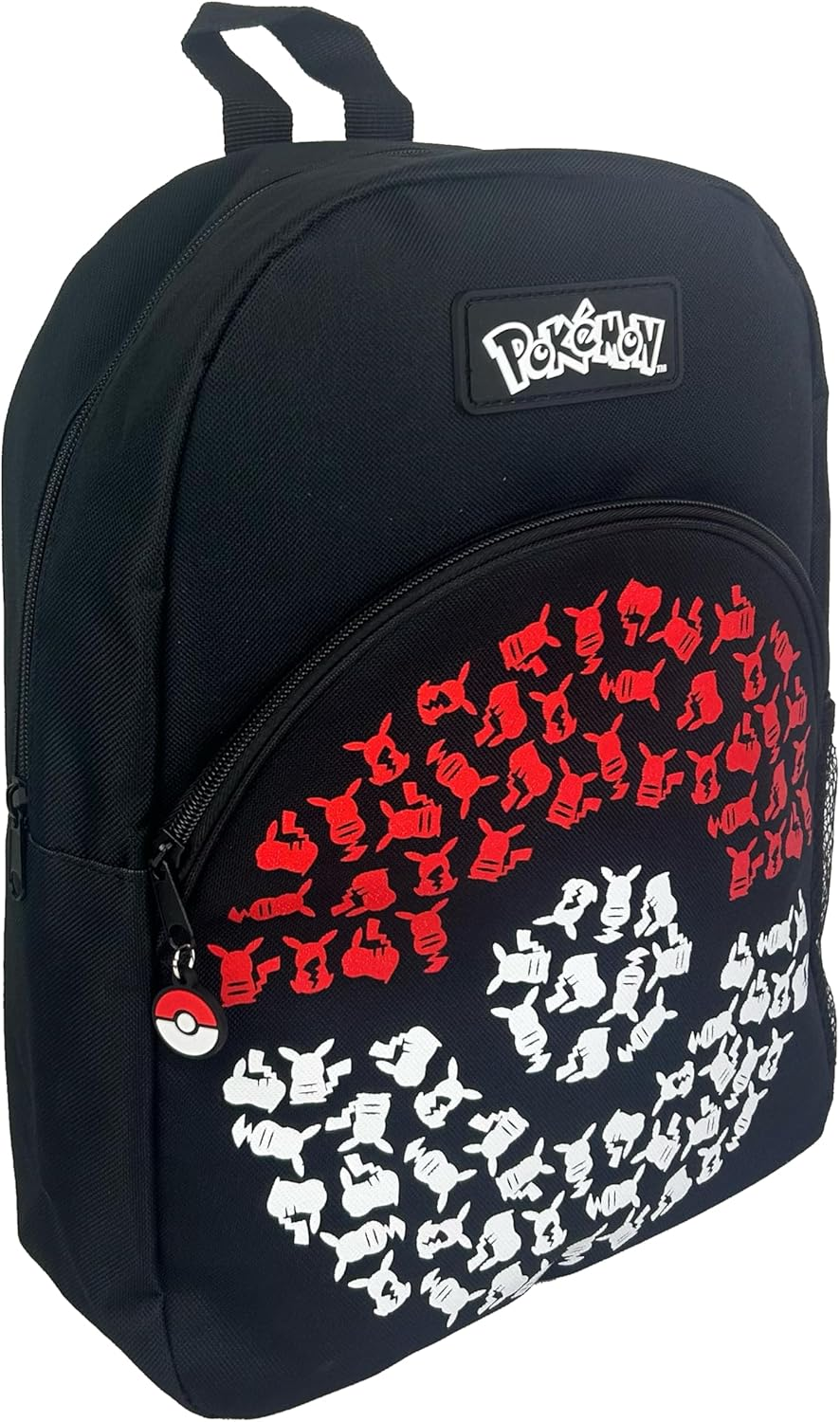 Blueprint Collections Pokemon Backpack, Black, Red, White, M image number 3