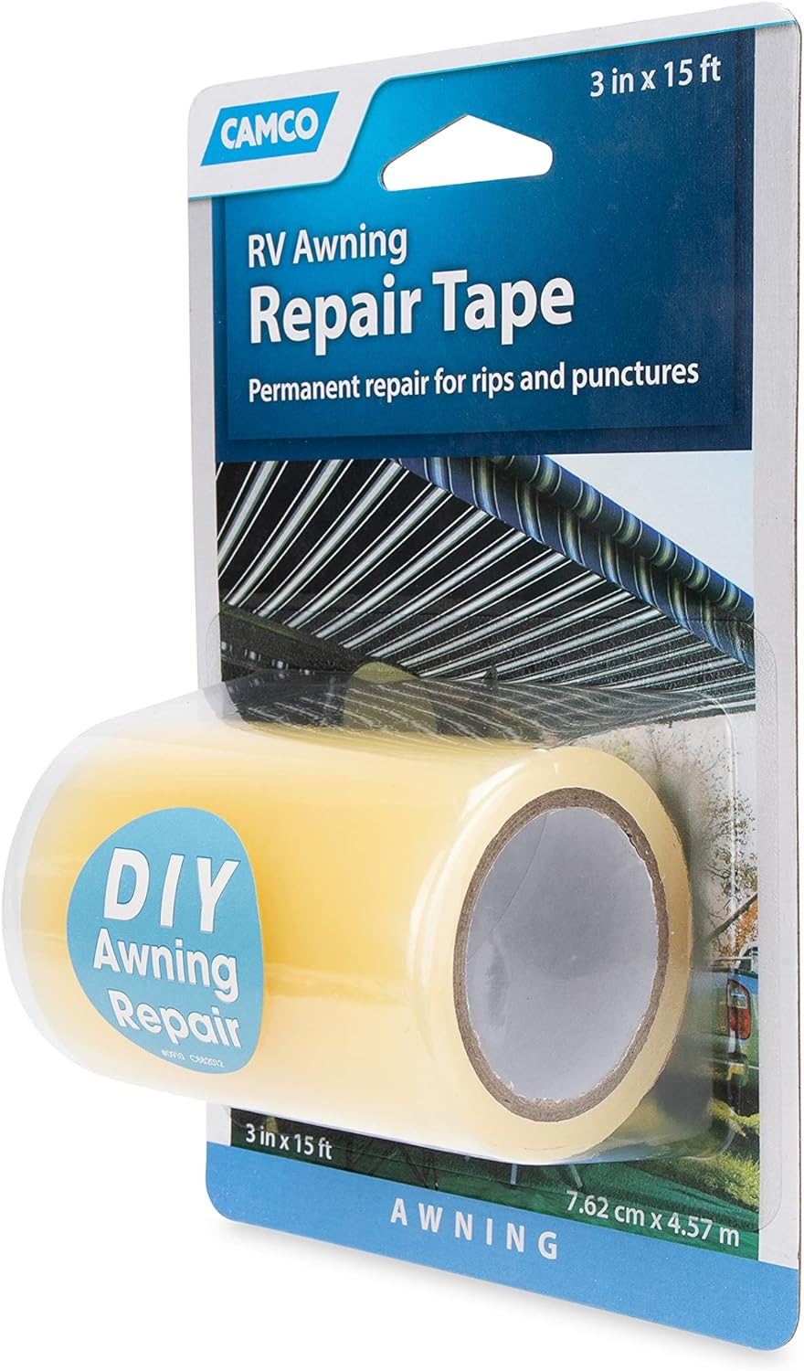 Camco 42613 3" X 15' Awning Repair Tape image number 5