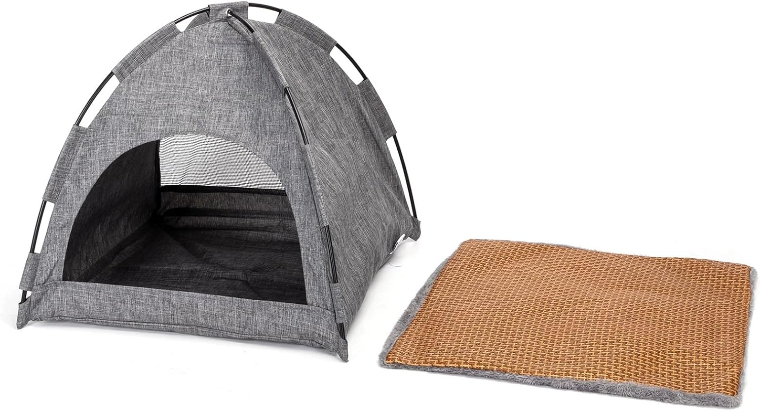Double Cat Tent for Winter and Summer image number 1