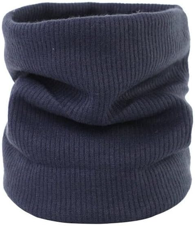 AIMALL Winter Thermal Fleece Scarf Neck Warmer Balaclava, Dual-Layer Ski Tube Beanie for Men & Women - Green image number 3