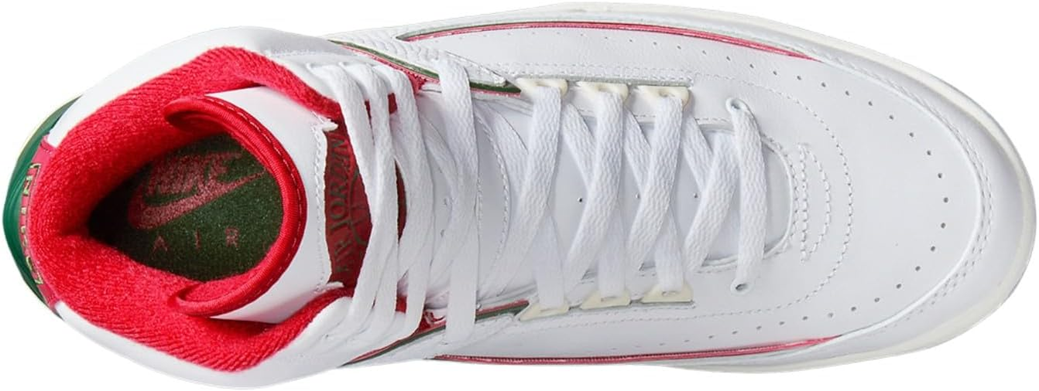 Jordan Men'S 2 Retro Italy Origins White/Fire Red-Sail (DR8884 101) image number 3