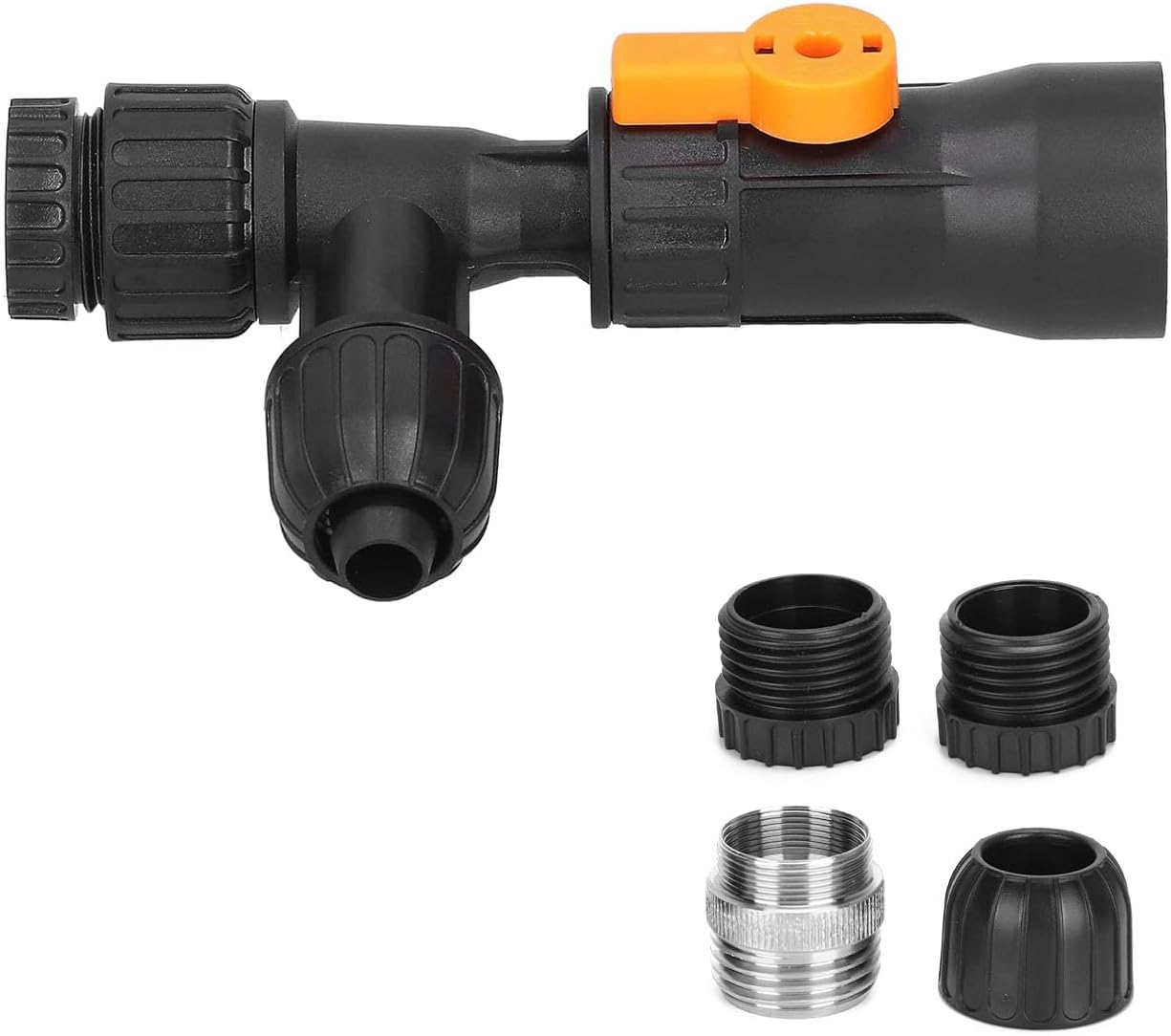 Songholee Aquarium Water Changer, Aquarium Water Change Kit with 2 Faucet Nozzles Connectors, Water Changer Replacement Parts Flow Control Valve Assembly for Fish Tank Cleaning image number 5