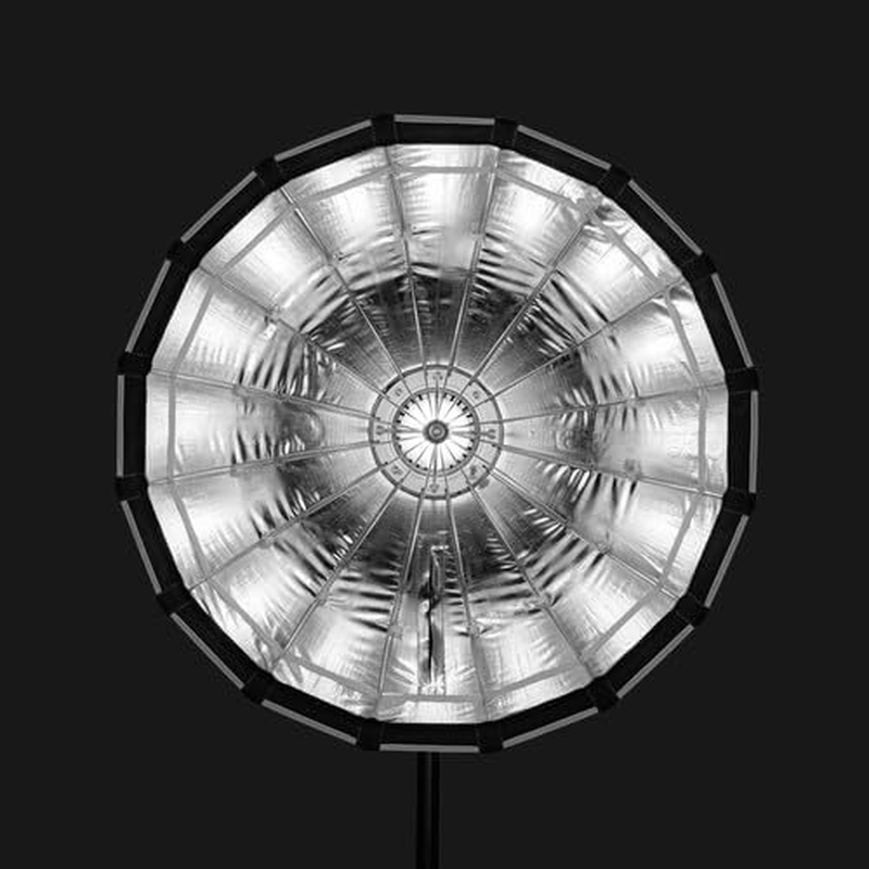 Godox Softbox Godox S65T 65Cm/25.6In Quick Release Umbrella Softbox, Bowens Mount with Removable Front and Inner Diffusers for Photography, Live Streaming and Travel image number 1