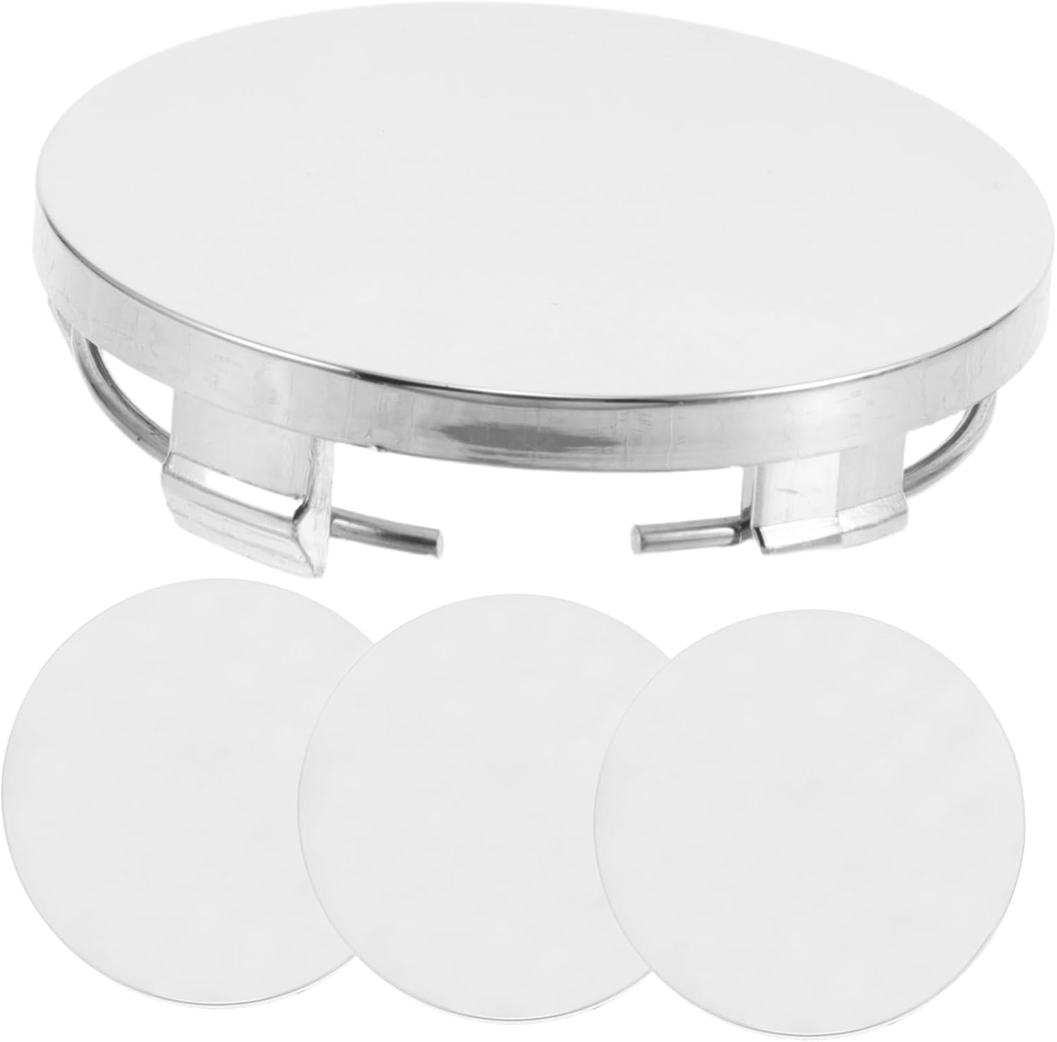 Anneome 4Pcs Car Rim Hub Caps Wheel Center Hub Covers Automotive Center Caps Easy Installation Protective Design image number 3