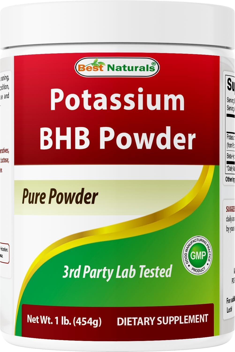 Best Naturals Potassium BHB Powder 1 Lb image number 3