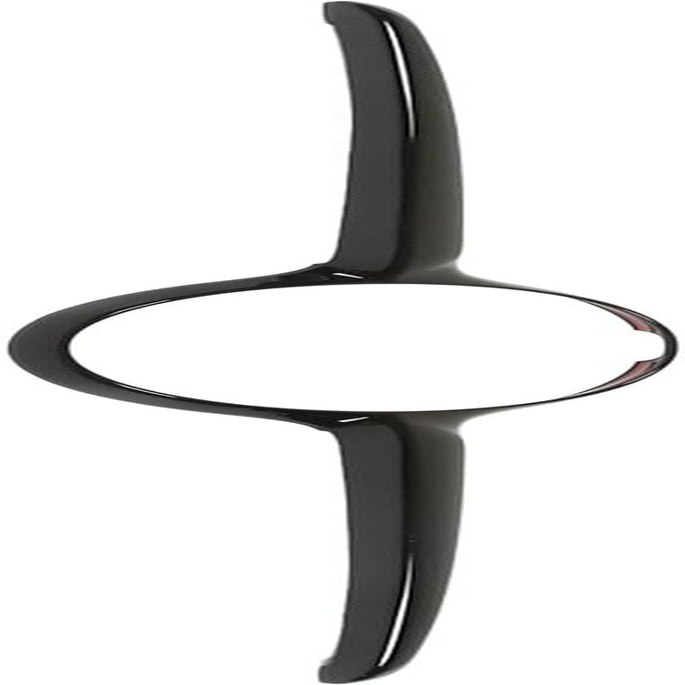 Front Bumper Grill Panel Trim Piano Black Replacement for C ‑ Class W206 2022 and Up