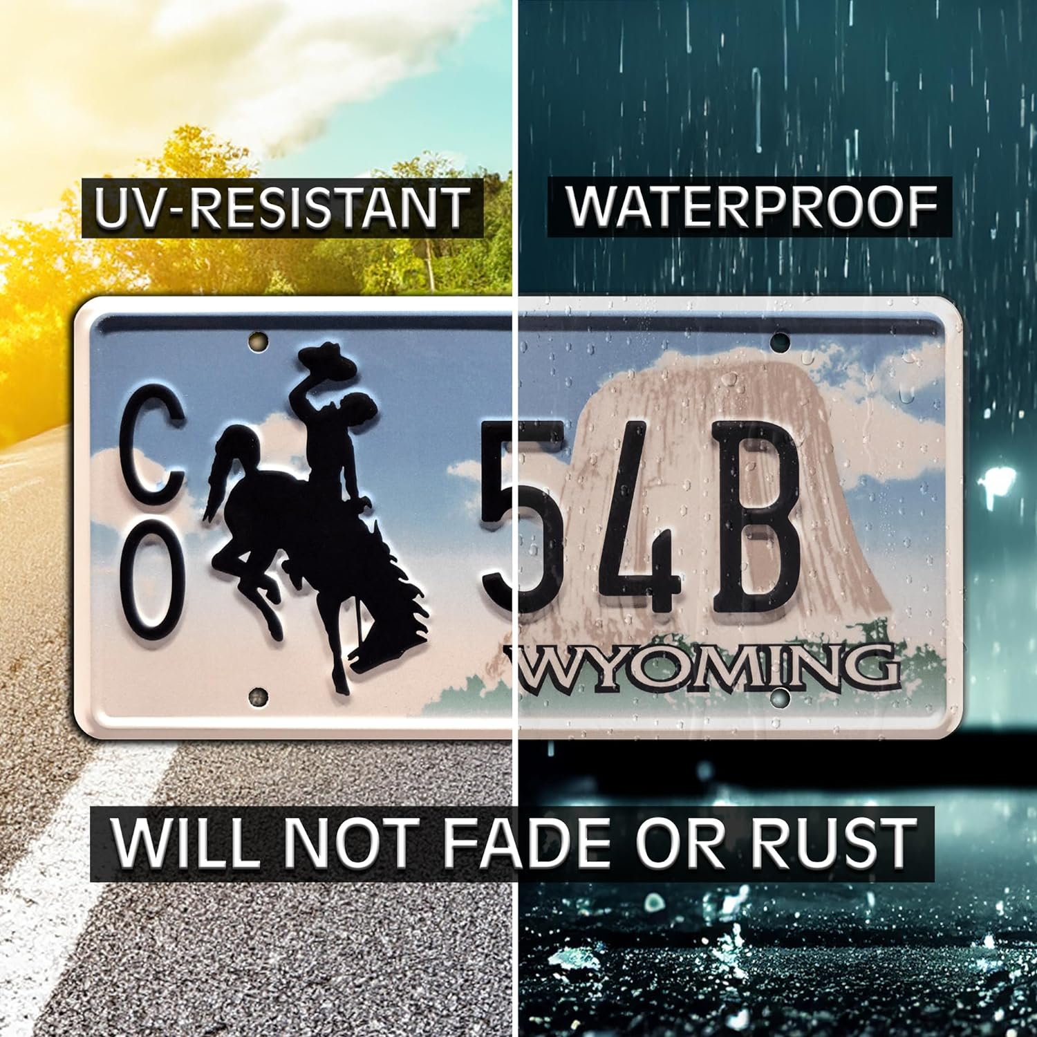 Longmire | CO 54B | Metal Stamped License Plate image number 5