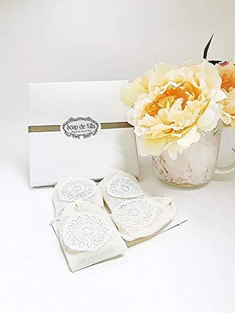 Goats Milk Soap Gift Pack X 4 Mini Soaps, Australian Made, White or Black Gift Box image number 3