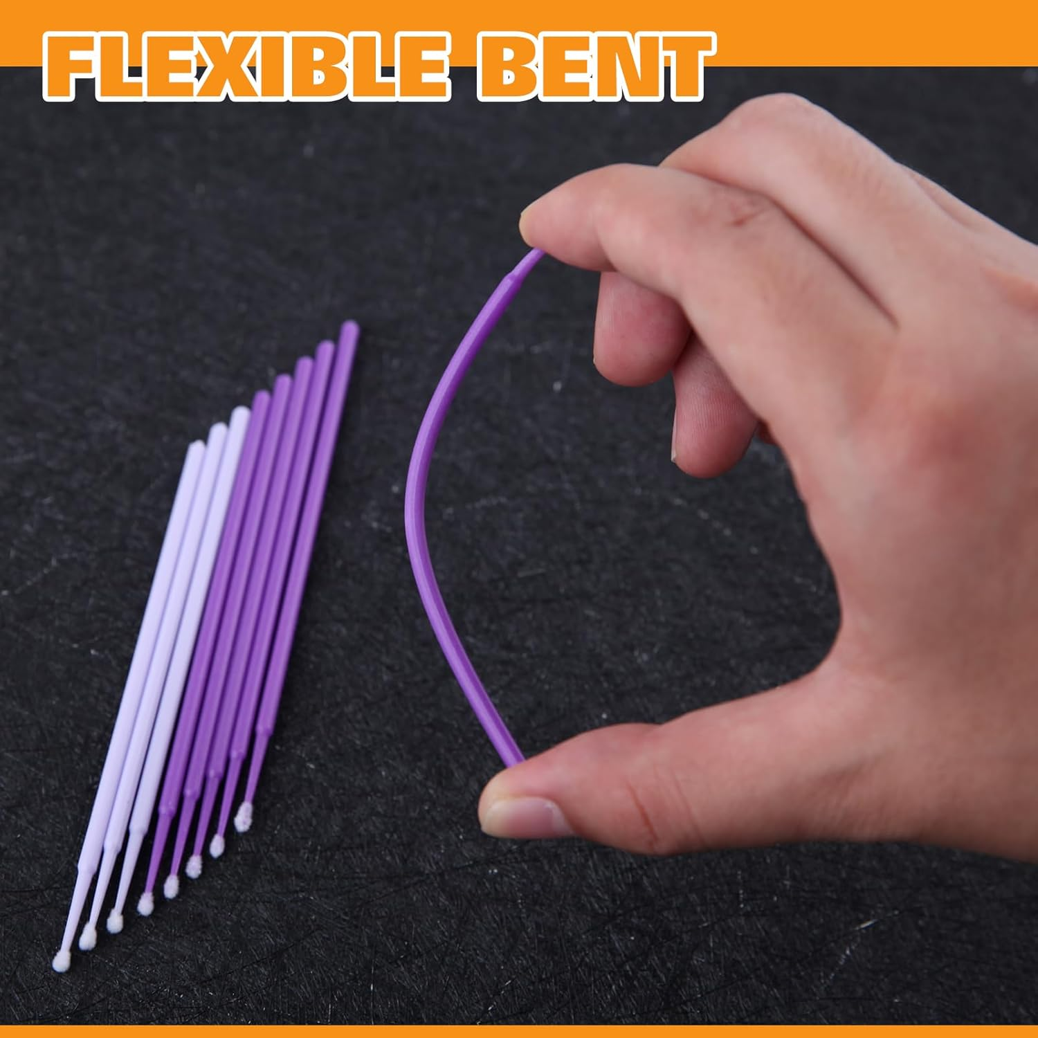 200 Pack Touch up Paint Brushes with Gold Detailing Fine Line Fluid Writer Paint Applicator Pen, Disposable Micro Applicators for Automotive Paint Chip Scratch Repair Clearance (1.5, 2.0Mm) image number 5