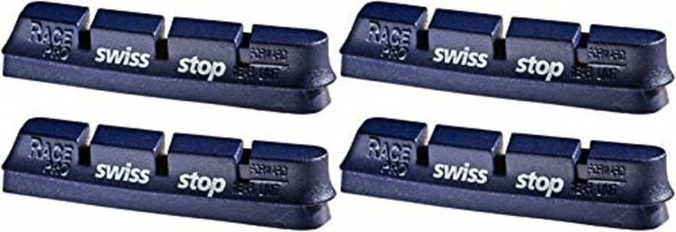 Swiss Stop Race Pro Super Record Chorus Brake Pads for Campagnolo 10/11 - Black image number 2