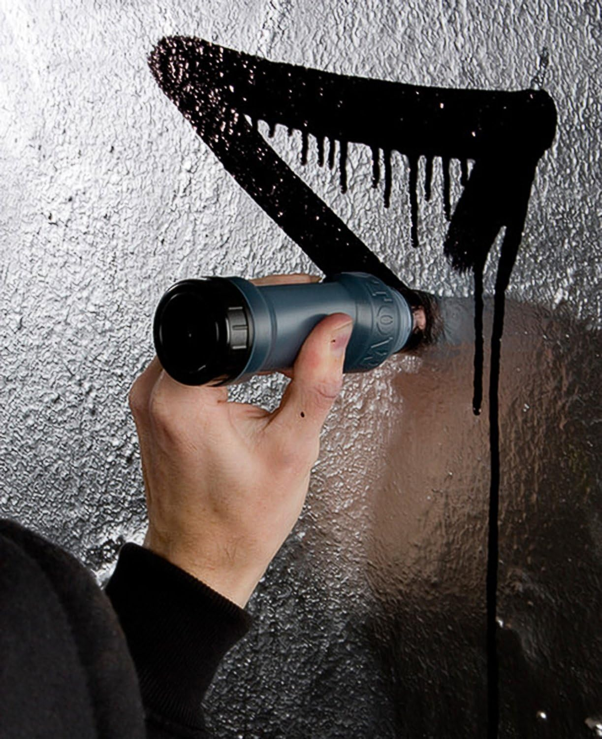 Molotow DRIPSTICK Empty Squeeze Bottle Marker, Reusable and Refillable with Any Paint Ink Color, 10Mm Nib, Holds 70Ml (830.203), Black image number 4