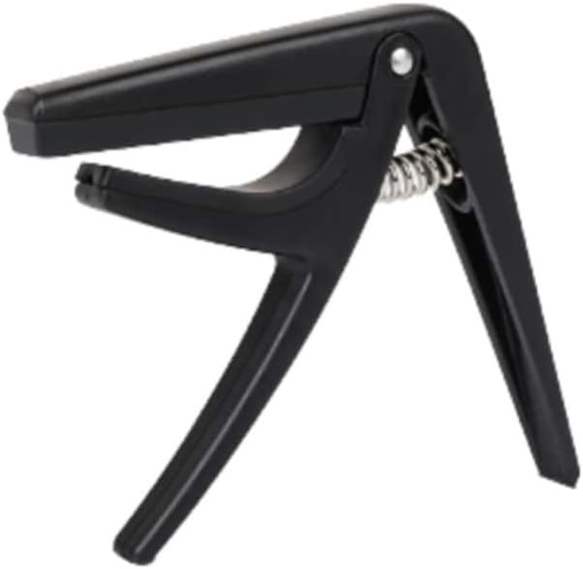 Enya Ukulele Capo Silver Suits Soprano, Concert and Tenor Ukes Spring Mechanism