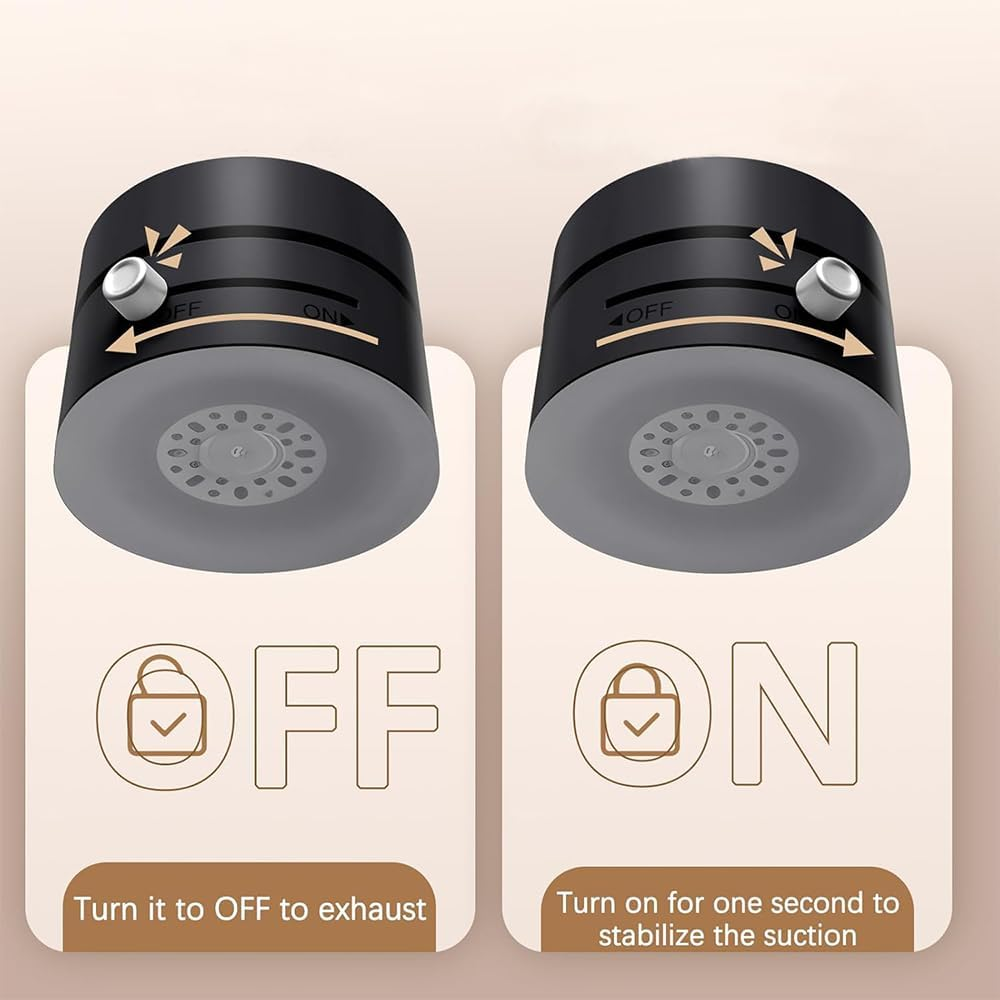 Foldable Vacuum Suction Magnetic Phone Holder,360&deg; Swivel Car Mount with Strong Electric Suction, Hands-Free for Car, Gym, Mirror & Kitchen,Pink image number 6