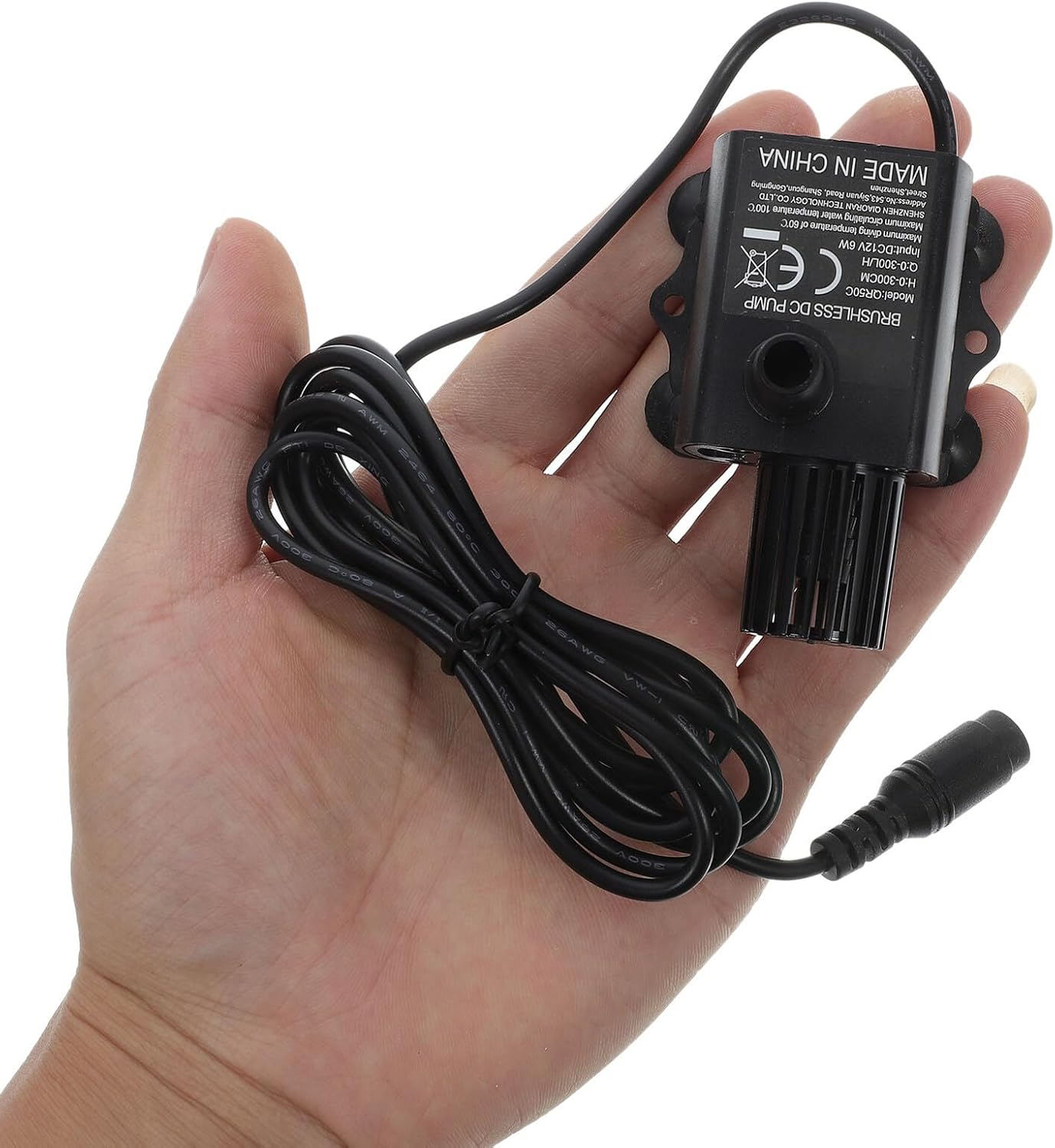 Gadpiparty Miniature Brushless Dc Submersible Water Pump for Fish Tank Aquarium Fountain Circulating Ultra-Quiet Efficient Micro Pump with Lift for Cooling Garden image number 5