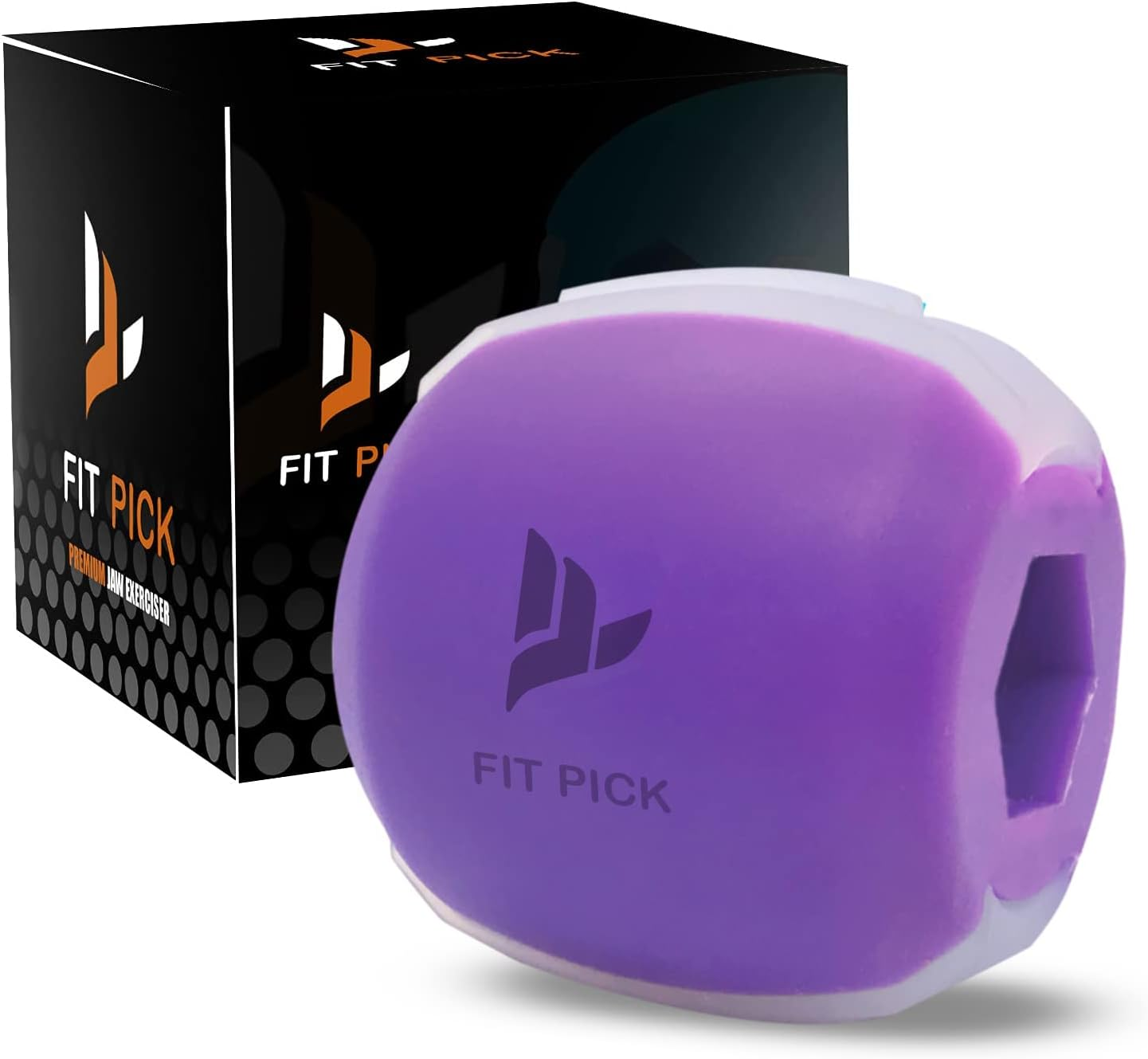 FIT PICK Pro Jawline Exerciser Tool Men&Women,Tones Face,Jaw&Neck,Jaw Exerciser Help Defines Jawline,Jawline Exerciser Helps Reduce Craving Stress Jaw Liner Tools for Men&Women,Jawline Shaper image number 5