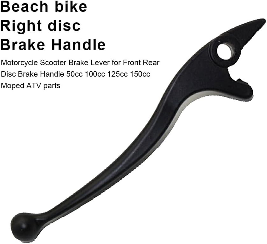 Motorcycle Right Brake Lever Brakes Handles Motorbike Upgrade Maintenance Modification Replacement for 110Cc/125Cc/140Cc image number 1