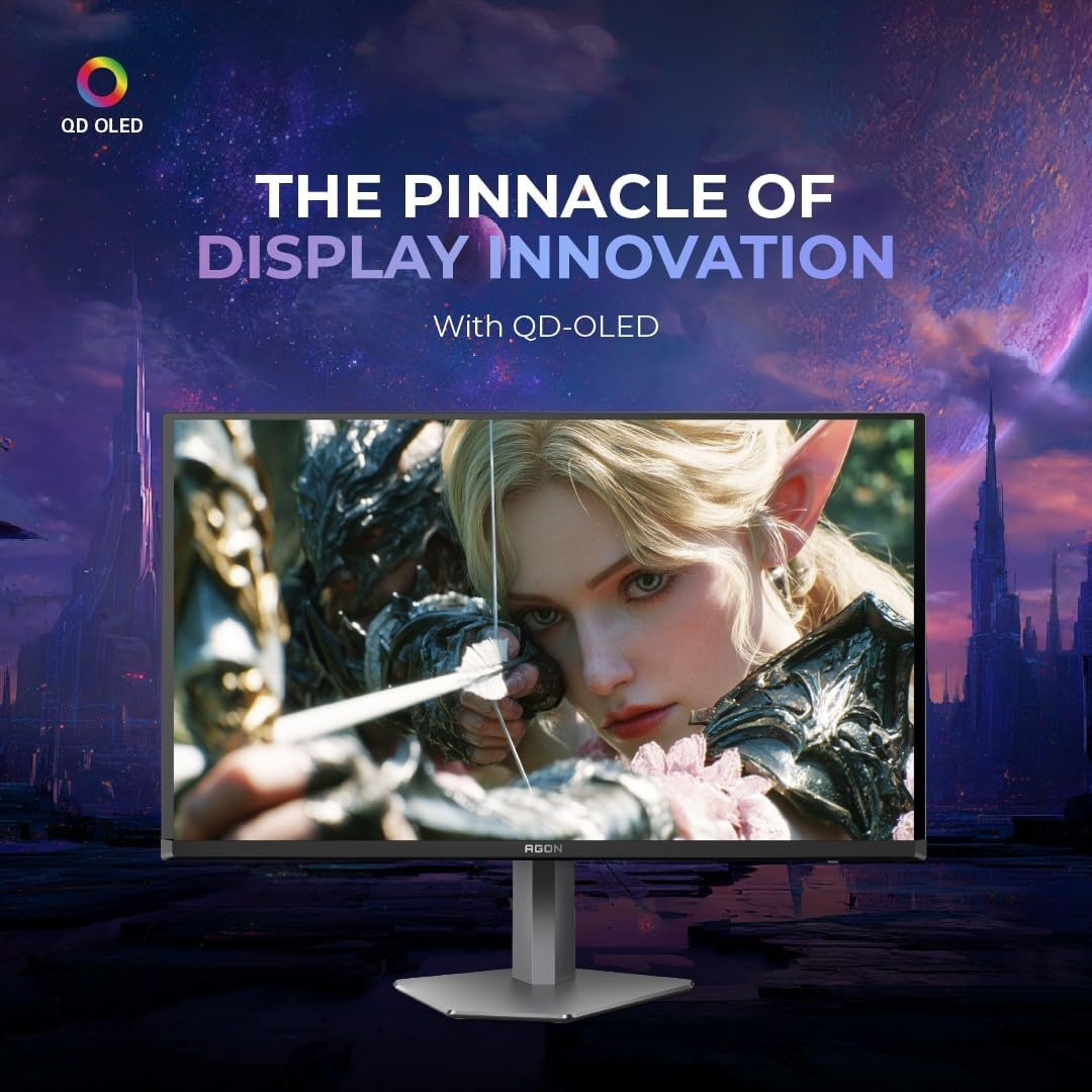 AOC Agon AG276QSD 26.5" QHD QD-OLED Gaming Monitor image number 4