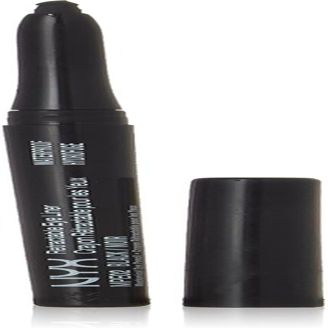 NYX Waterproof Retractable Eyeliner Colour MPE02 Black image number 1