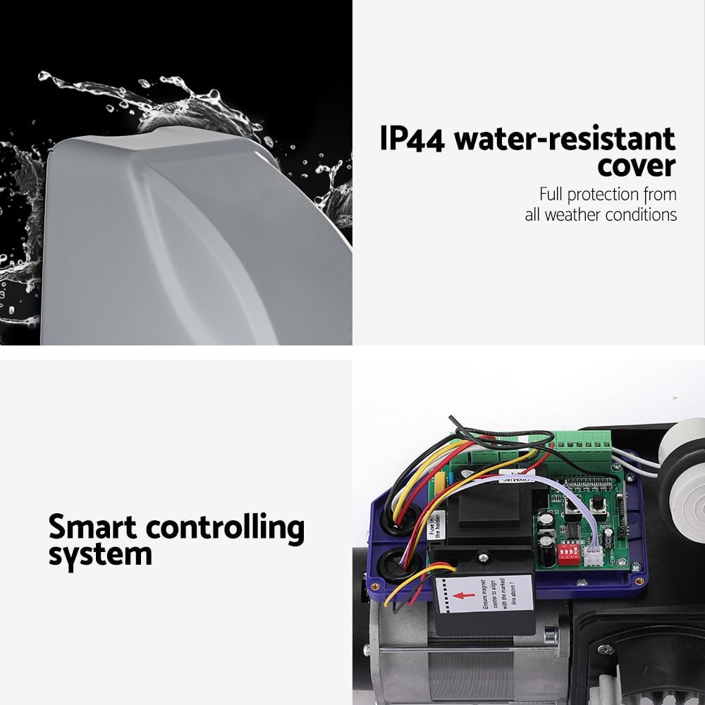 Electric Sliding Gate Opener 800KG Auto Keypad Hardware Remote 4M image number 1