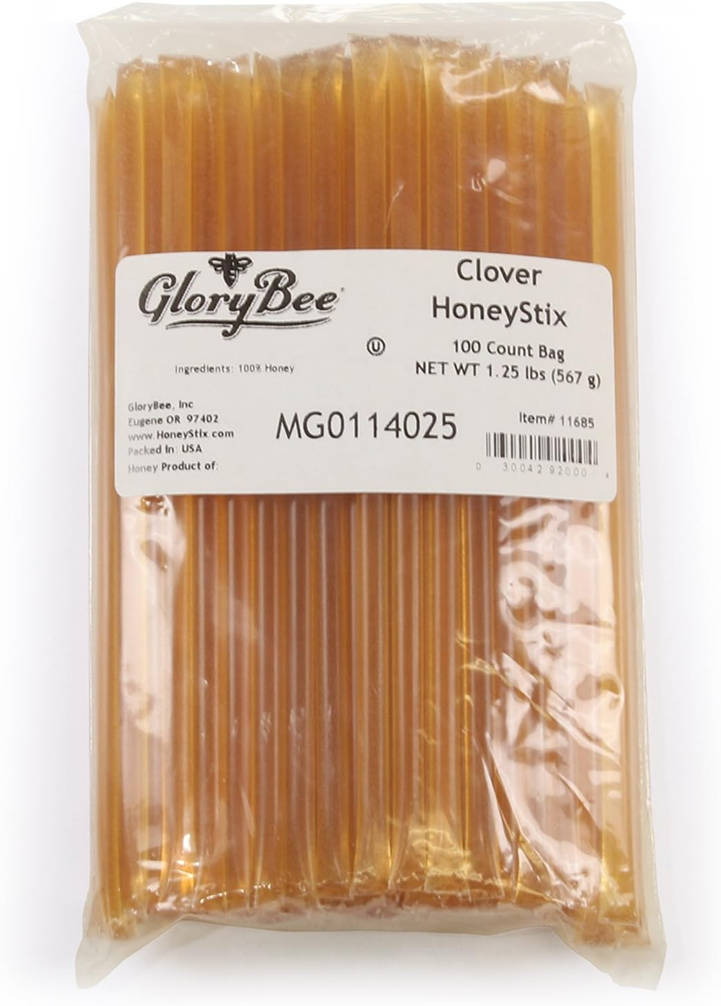 Glorybee 100 Piece Honey Stix Bag, Clover Blossom, 1.20 Pound image number 1