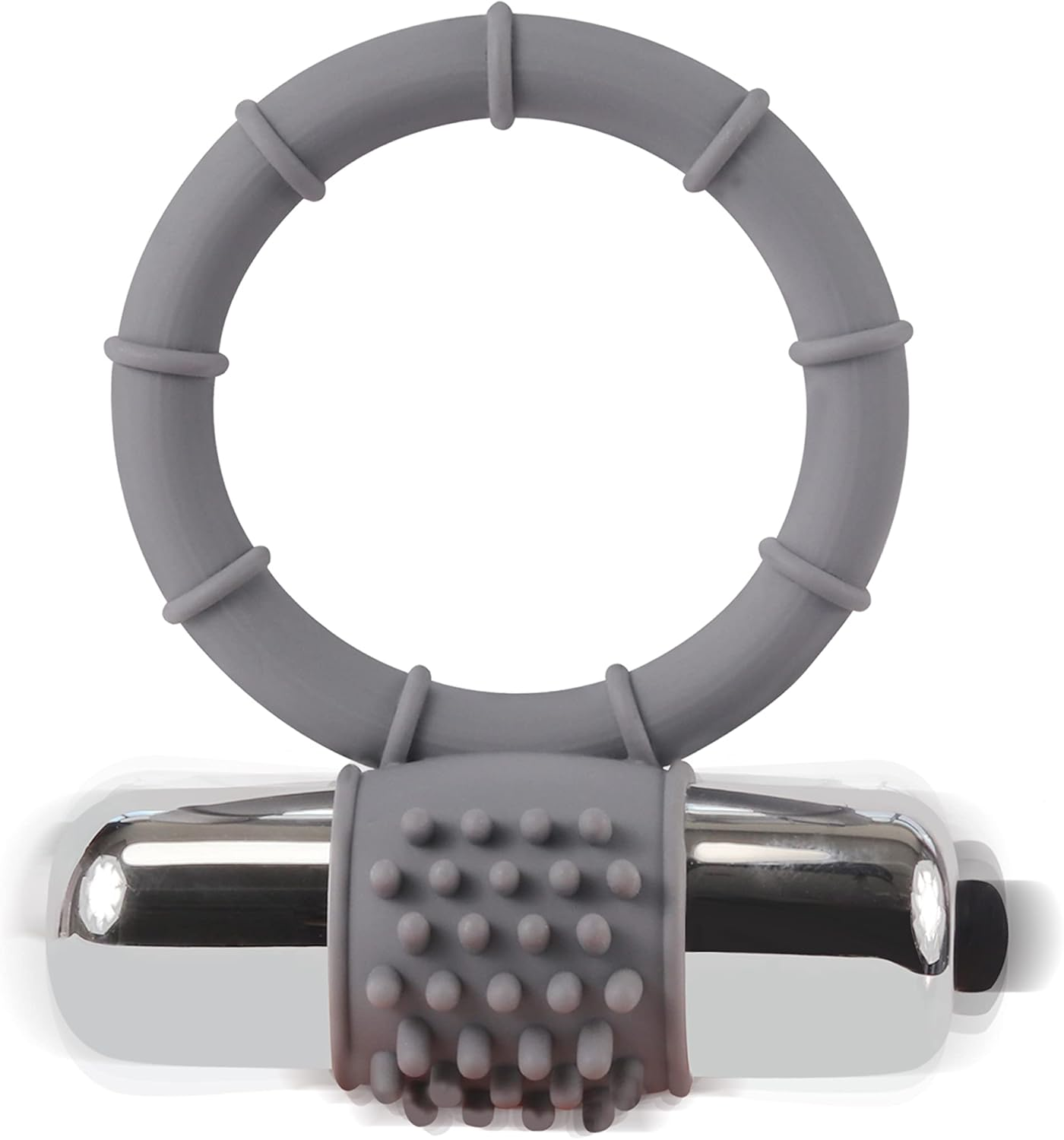 Single Ring Design Shaft Ring with Ball Rring Extured Silicone Bionic Bullet Delay Ring Premium Elastic Ring for Men Long Lasting Enhancement Ring Bed Exercise Ring Sports Bodybuilding Trainer image number 2