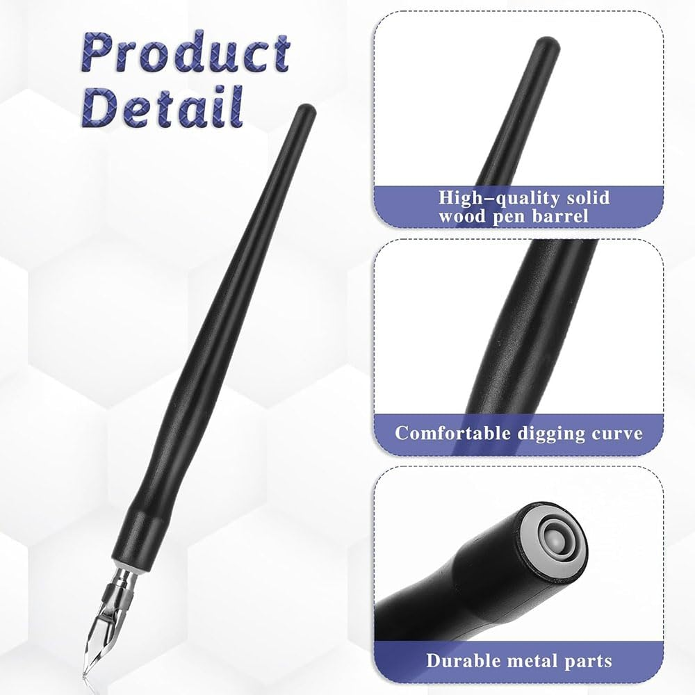 1 Set Accent Color Panel Liner Set Fine Line Drawing Pens for Model Painting, Intricate Artwork and Hobbyists with Multiple Tip Sizes and Smudge Resistant Ink Art Supplies for Detailed Crafting image number 2