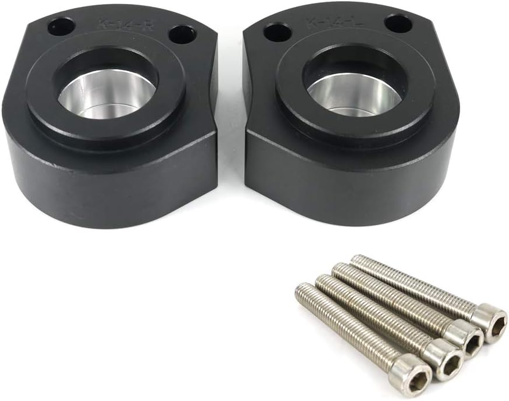 Xitomer Motorcycle Handlebar Risers, Handlebar Risers Spacer Kit Fit for Ninja ZX-14R / ZZR 1400 2006 2007 2008 2009 2010 2011 2012 2013 2014 2015 2016 2017 2018 2019 2020 2021 image number 2