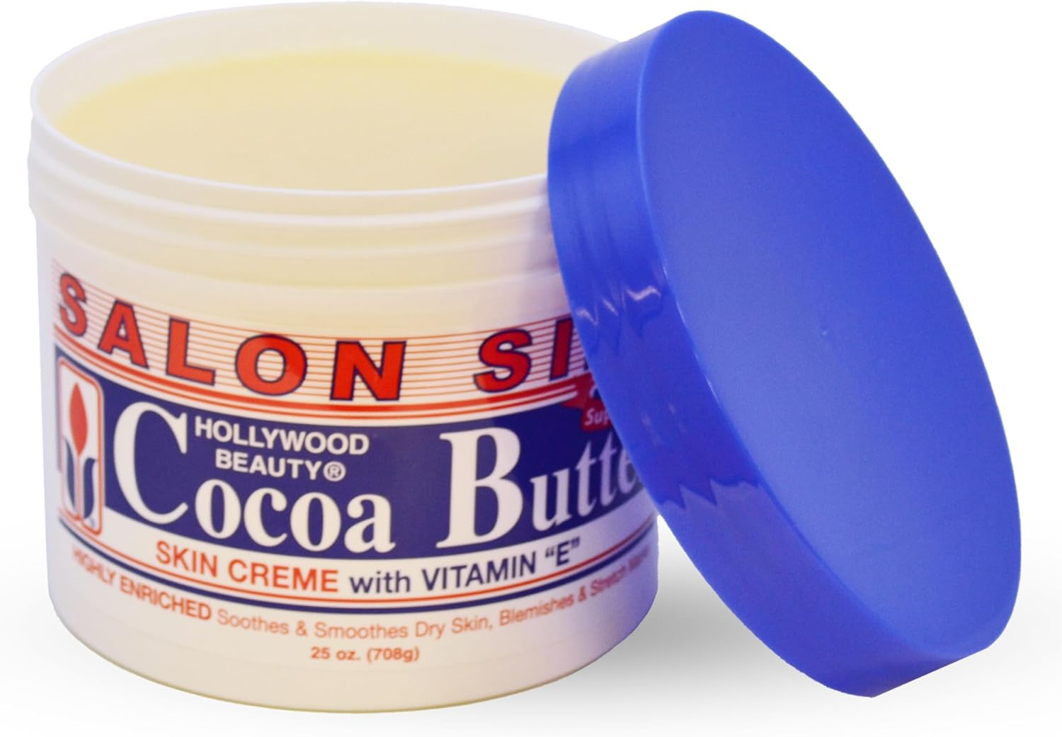 Hollywood Beauty Skin Creme, Cocoa Butter, 25 Ounce image number 4