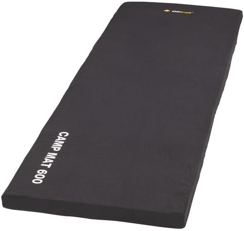 Oztrail Foam Camp Mat, 50 Mm Size, Black image number 1