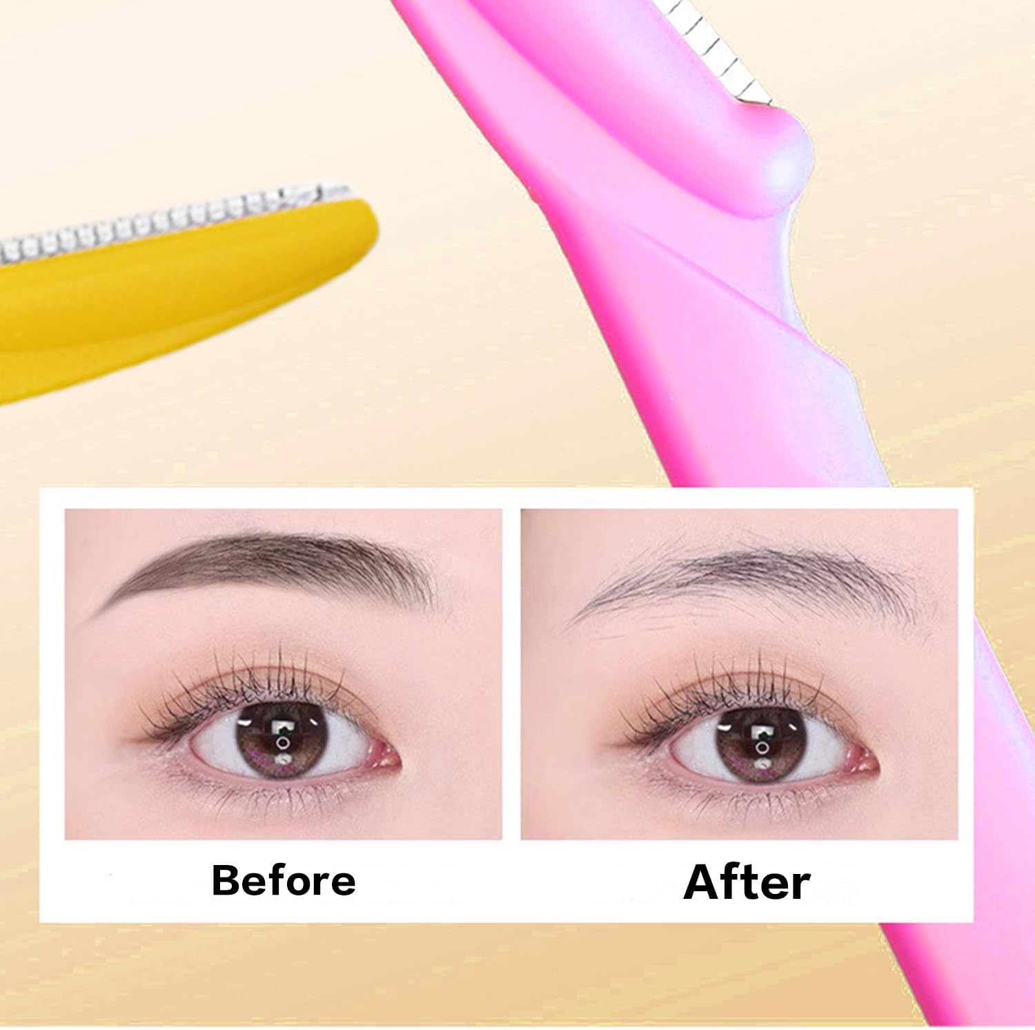 Kaoruo Dermaplaning Tool &ndash; 12PCS Mixed Colors Face Razors for Women, Eyebrow Razor & Face Shaver, Facial Hair Removal & Exfoliating Dermaplane Razors image number 2