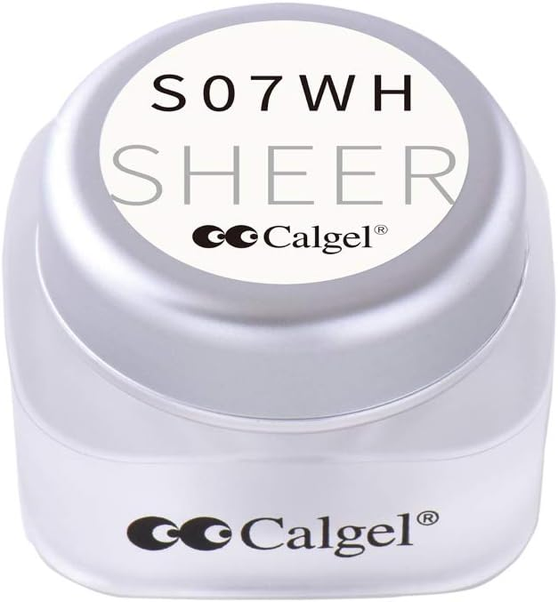 Calgel plus CGS07WH Nuance White, 0.1 Oz (2.5 G), Gel Nails image number 1