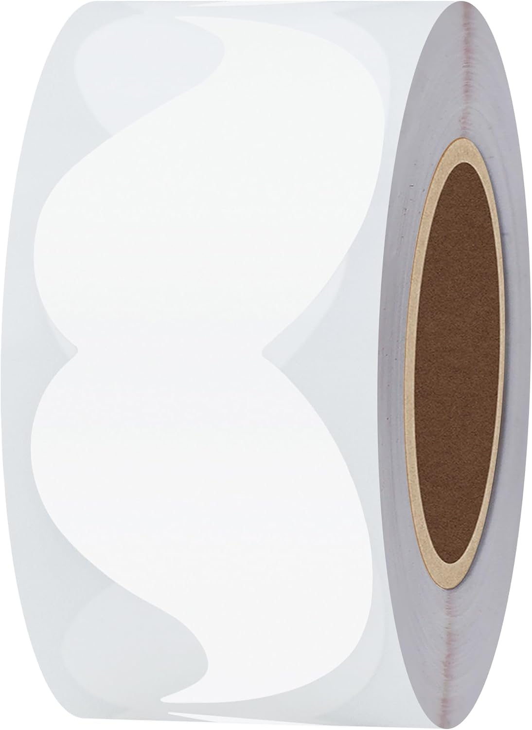 Hybsk 200Pcs Fake Moustache Stickers 3.15X1.57 Inch Self Adhesive Moustache Stickers for Masquerade Party and Father'S Day Performance Themed Party(White) image number 1