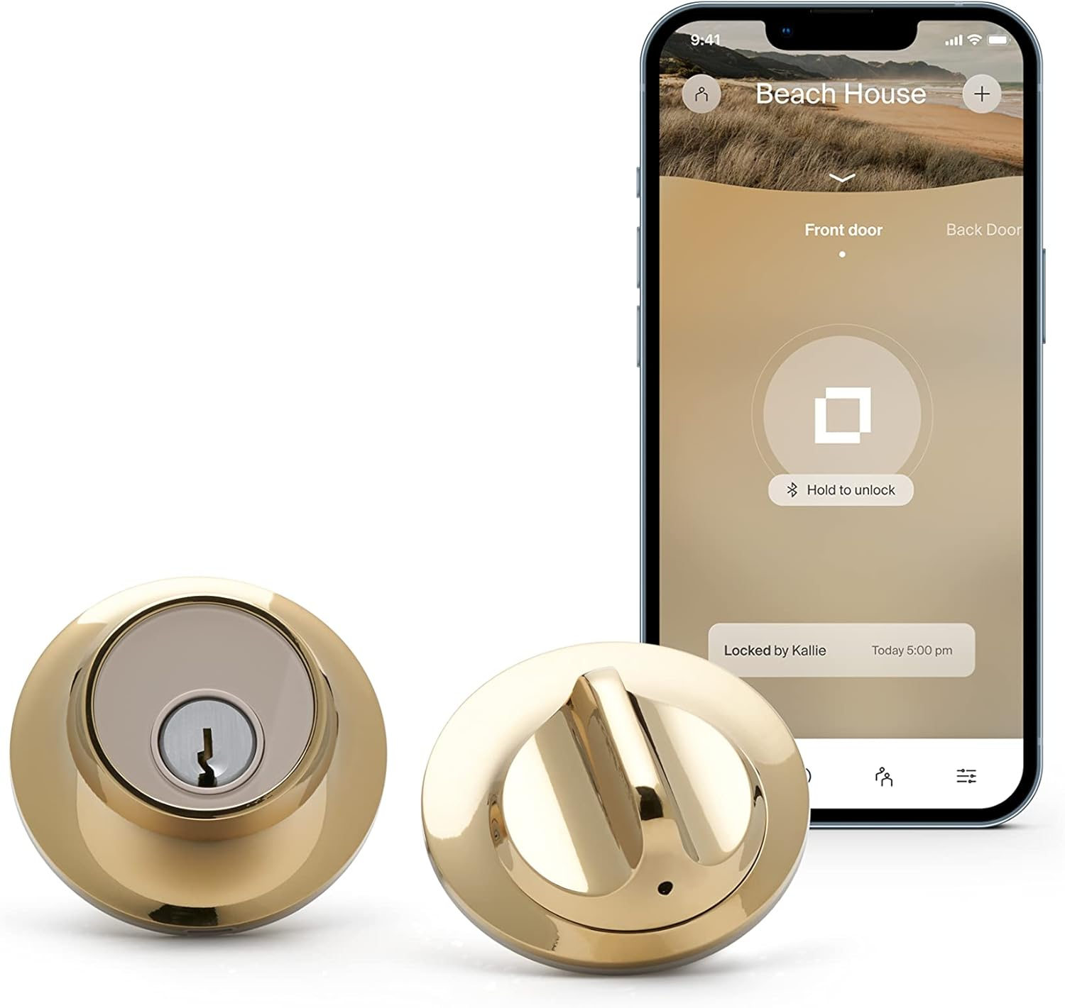 Level Lock Deadbolt, Matte Black