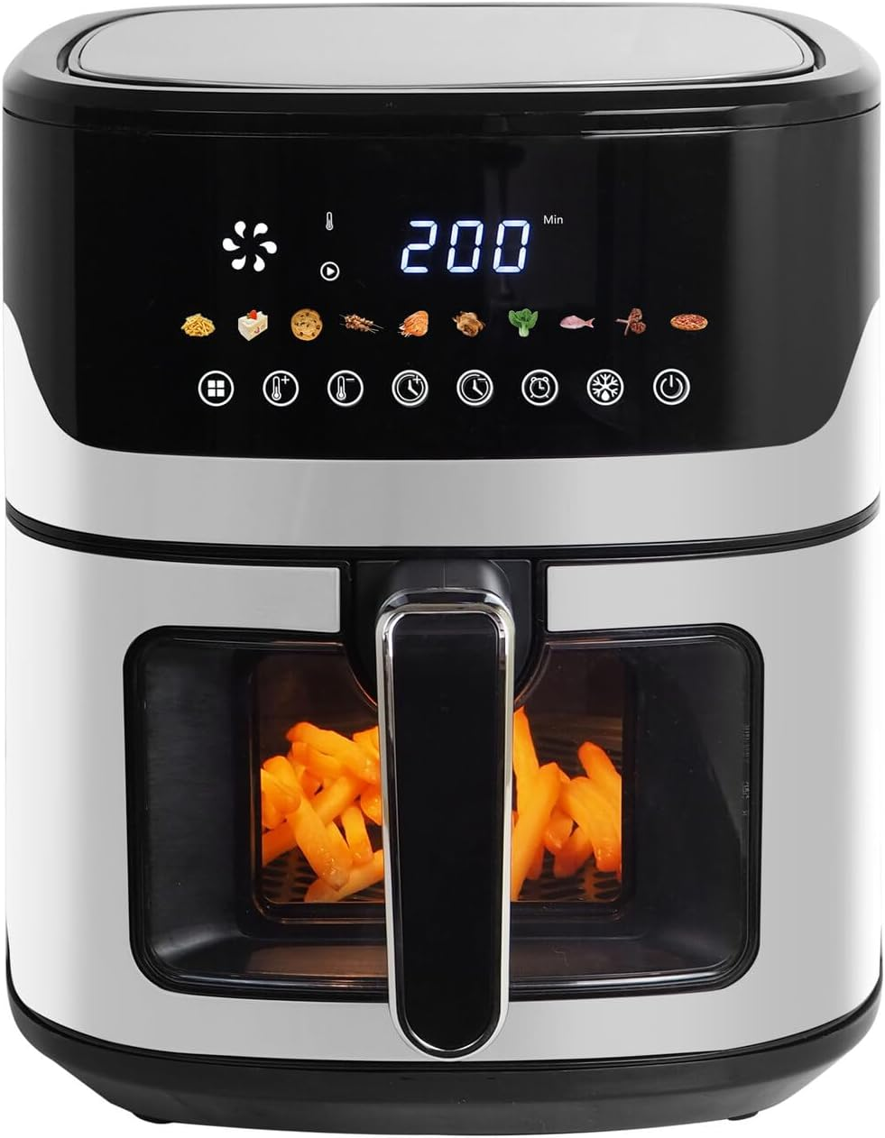Healthy Choice 1600W 7L Digital Air Fryer &ndash; with Viewing Window, Touchscreen Control, Fast Cooking, Oil-Free Frying, Easy to Clean, Ideal for Healthy Cooking image number 2