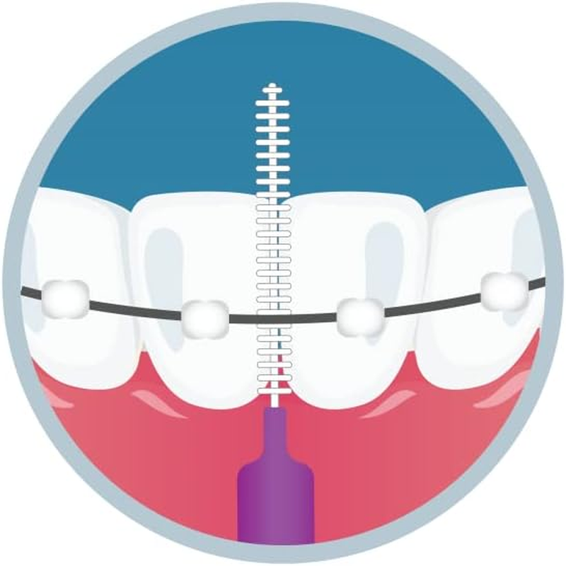 GO2 Dentagenie Dental Brush WIDE (Orange) 12Pk image number 2