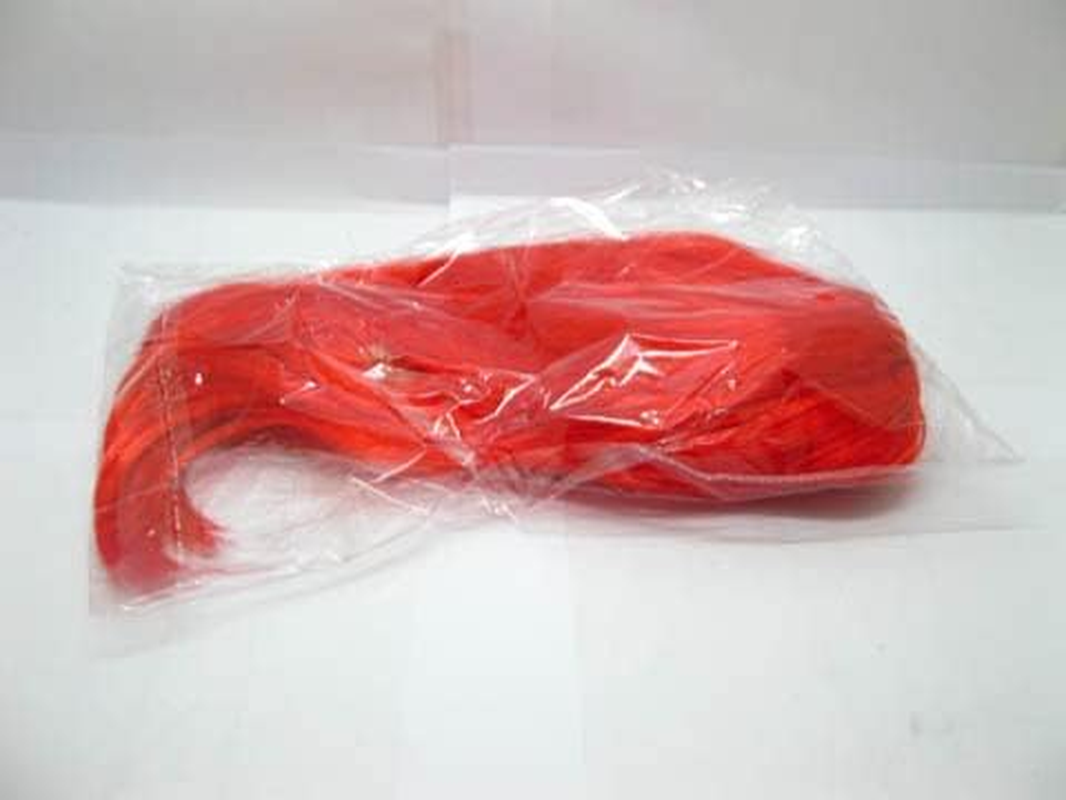 4Pcs Bobo Head Style Neat Bang Short Straight Cosplay Wig - Red image number 1