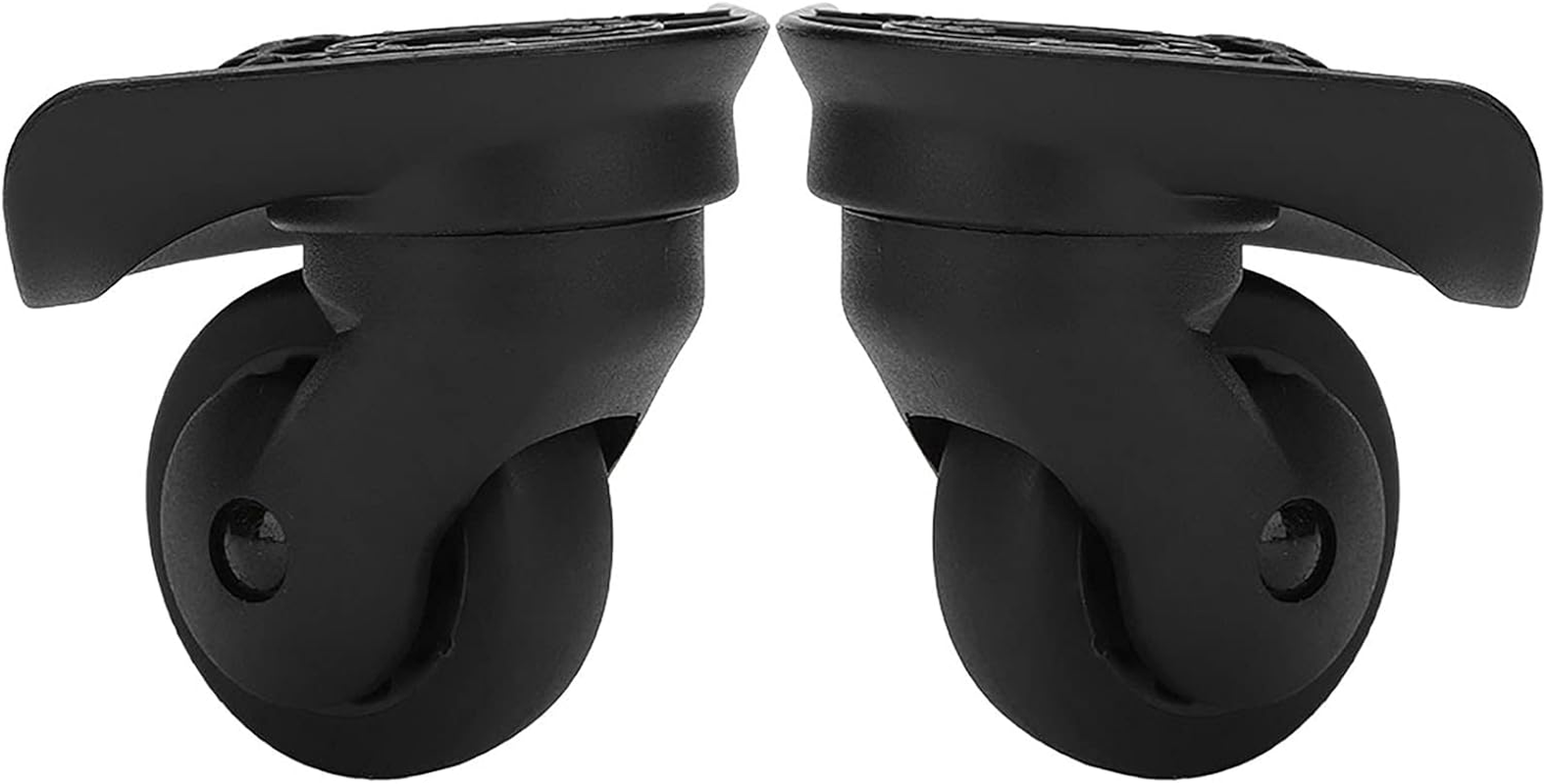 2 Pcs Luggage Suitcase Wheels, Luggage Wheels Replacement,A52 Mute Single Row Wheel Universal Suitcase Luggage Replacement Wheel Casters Outdoor with Multiple Screws image number 2