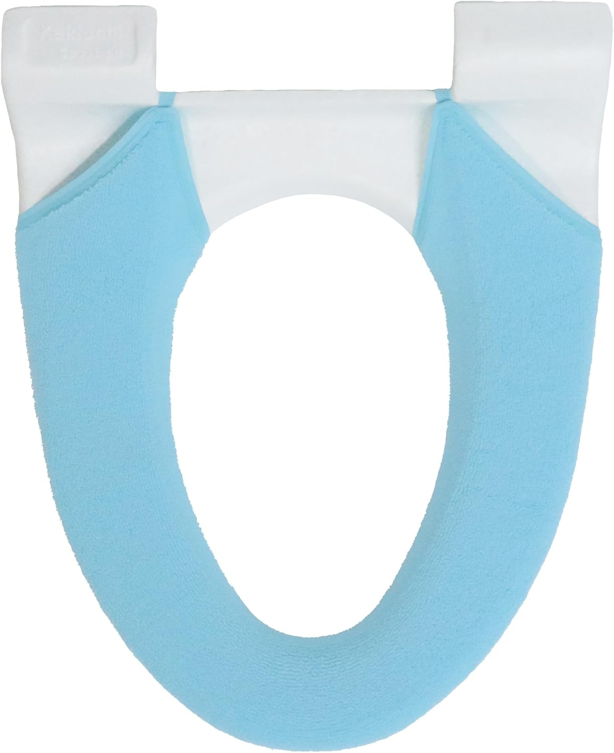 Kakiuchi Toilet Seat Cover, O-Shaped, Charcoal, Machine Washable, Just Put on and Fast, Easy Set Select JUST FIT