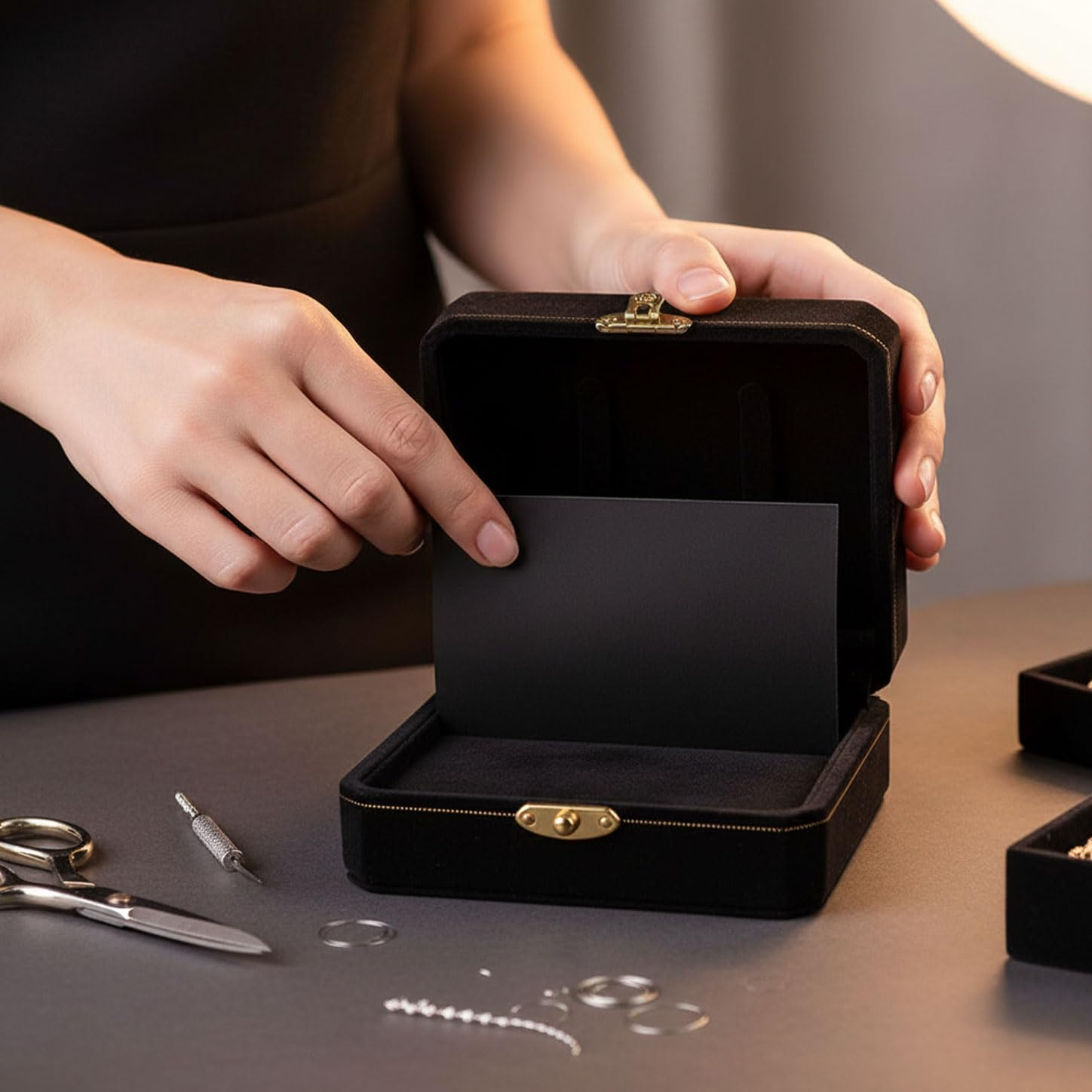 Microfiber Self-Adhesive Fabric Black Vinyl Wrap for Car Interior Decoration, Faux Suede Design, Durable and Easy to Apply, Compatible with Various Car Seats and Panels &ndash; Unron image number 3