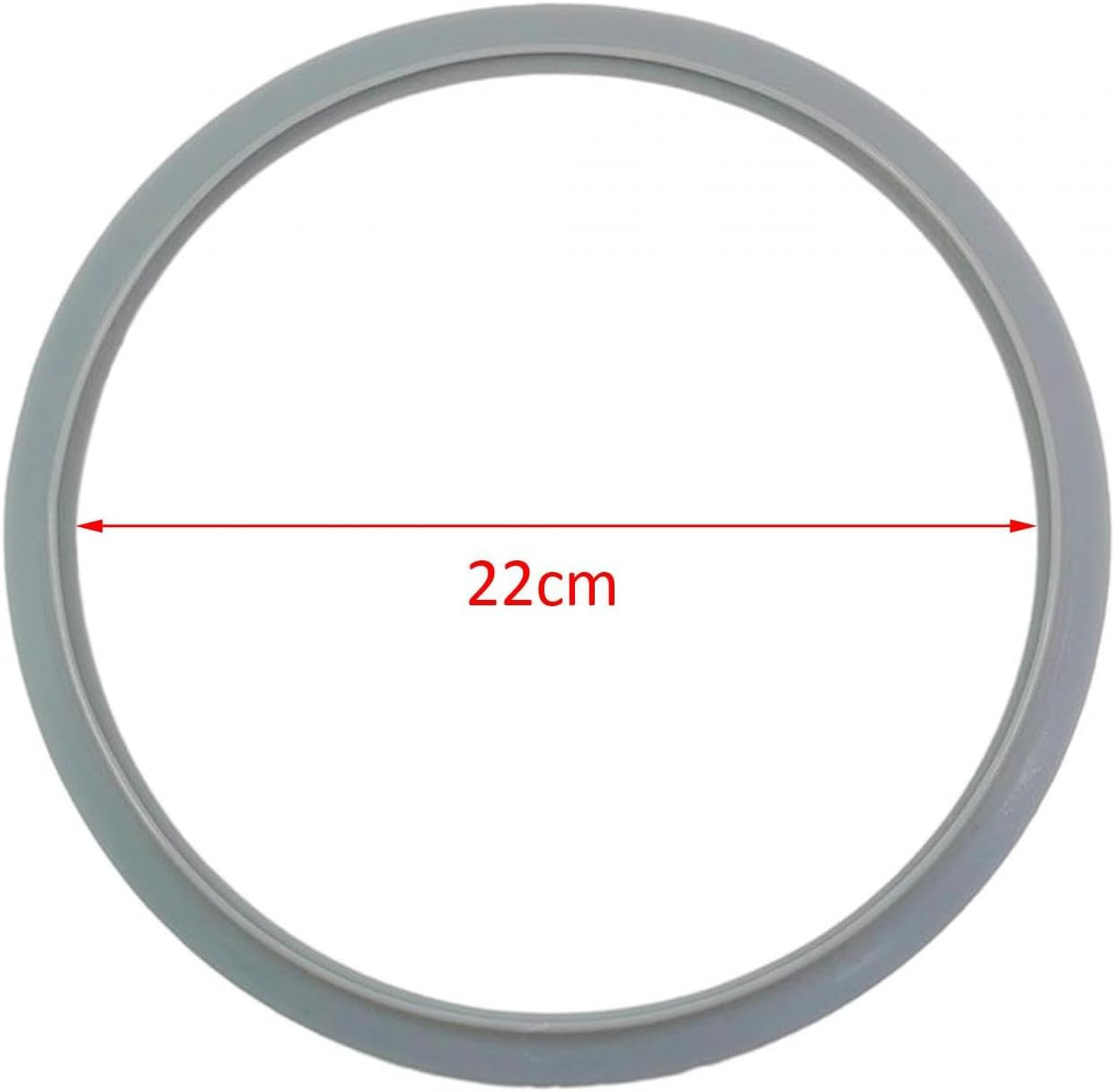 Pressure Cooker Sealing Ring, Cooking Sealing Ring, Silicone Replacement Replacement Gasket for Kitchen Attachments, 22Cm image number 1