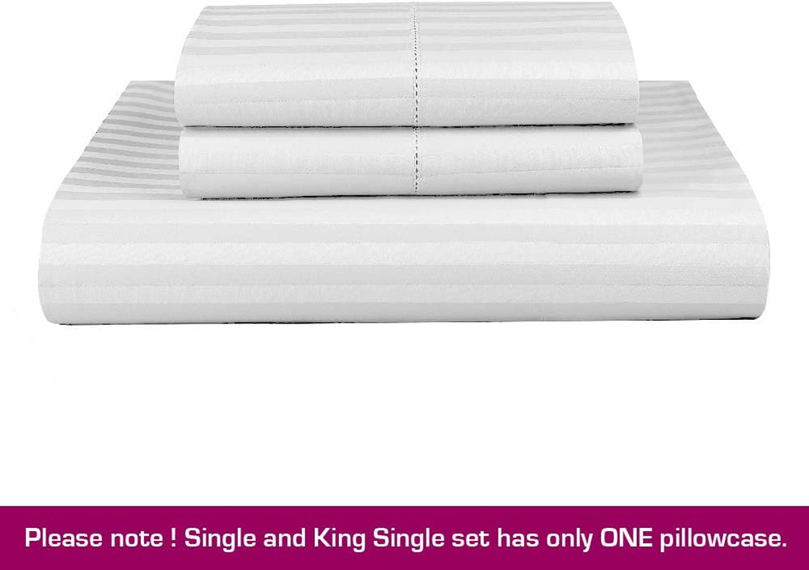 Luxor Linen Dreamfields 1000TC Ultra Soft Microfibre Quilt Cover Set (Quilt Cover, Two Pillowcase), White, Double image number 4