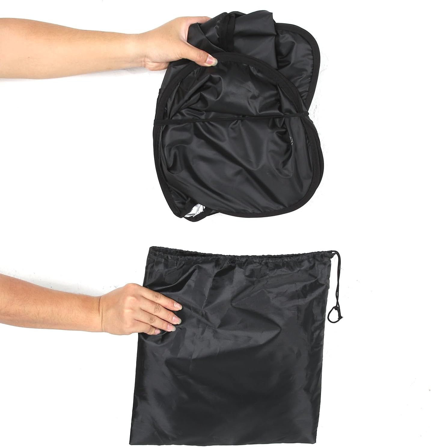 Windscreen Sun Shade Compatible with Land Cruiser 70 Series Accessories | Reflective Windshield Cover Window Shade | UV & Heat Blocking Cover (Polyester, LC76 2007-2025) image number 4