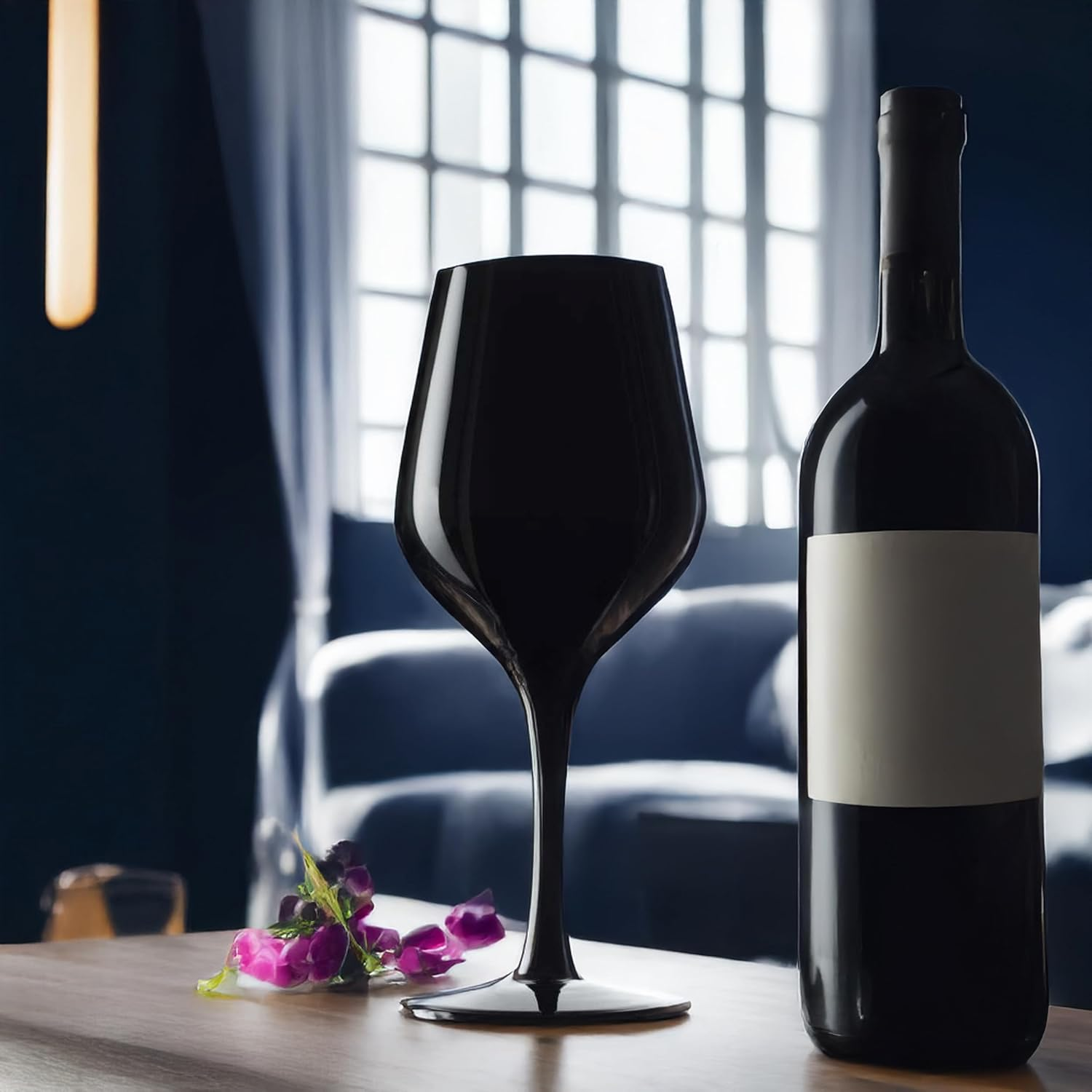 St&ouml;lzle Lausitz Exquisite Tasting Glass 350 Ml I Tasting Glass Set of 6 I Blind Tasting Glass I Special Glasses I for Wine Tastings Red Wines & White Wines I Dishwasher Safe (Black) image number 4