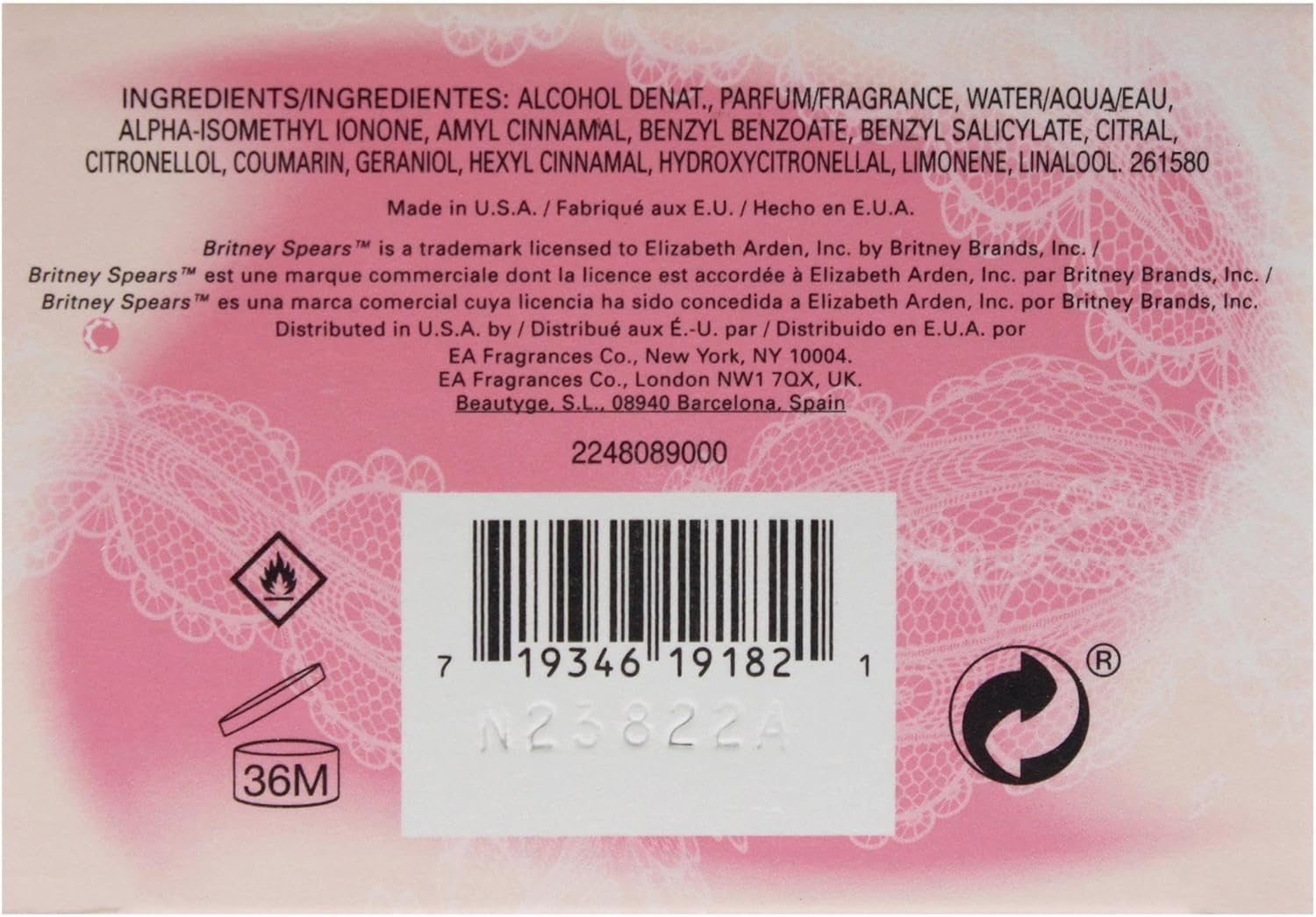 Britney Spears Fantasy Eau De Parfum Spray for Women, Intimate Edition, 50Ml