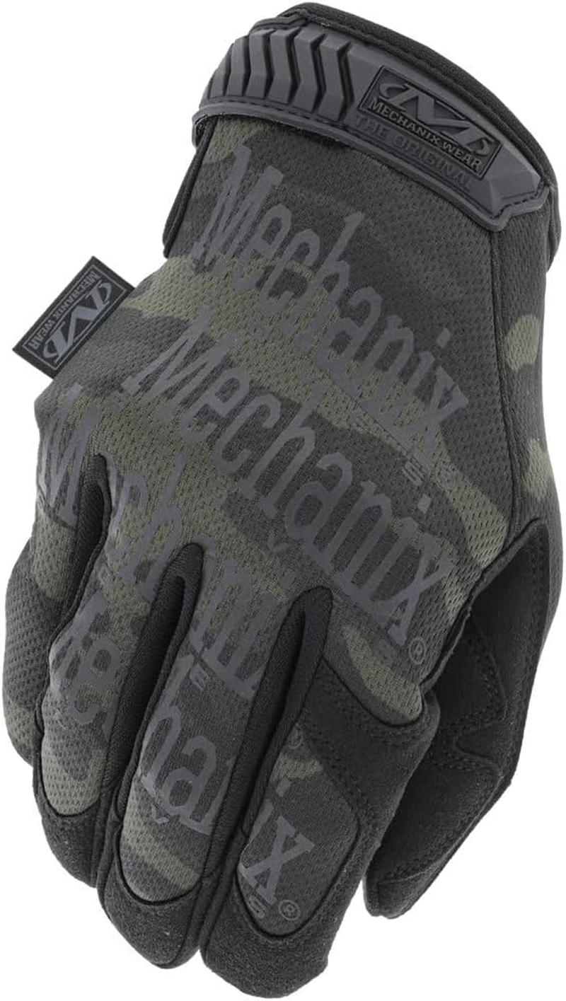 Mechanix Wear: the Original Black Multicam Tactical Work Gloves - Touch Capable (Xx-Large)