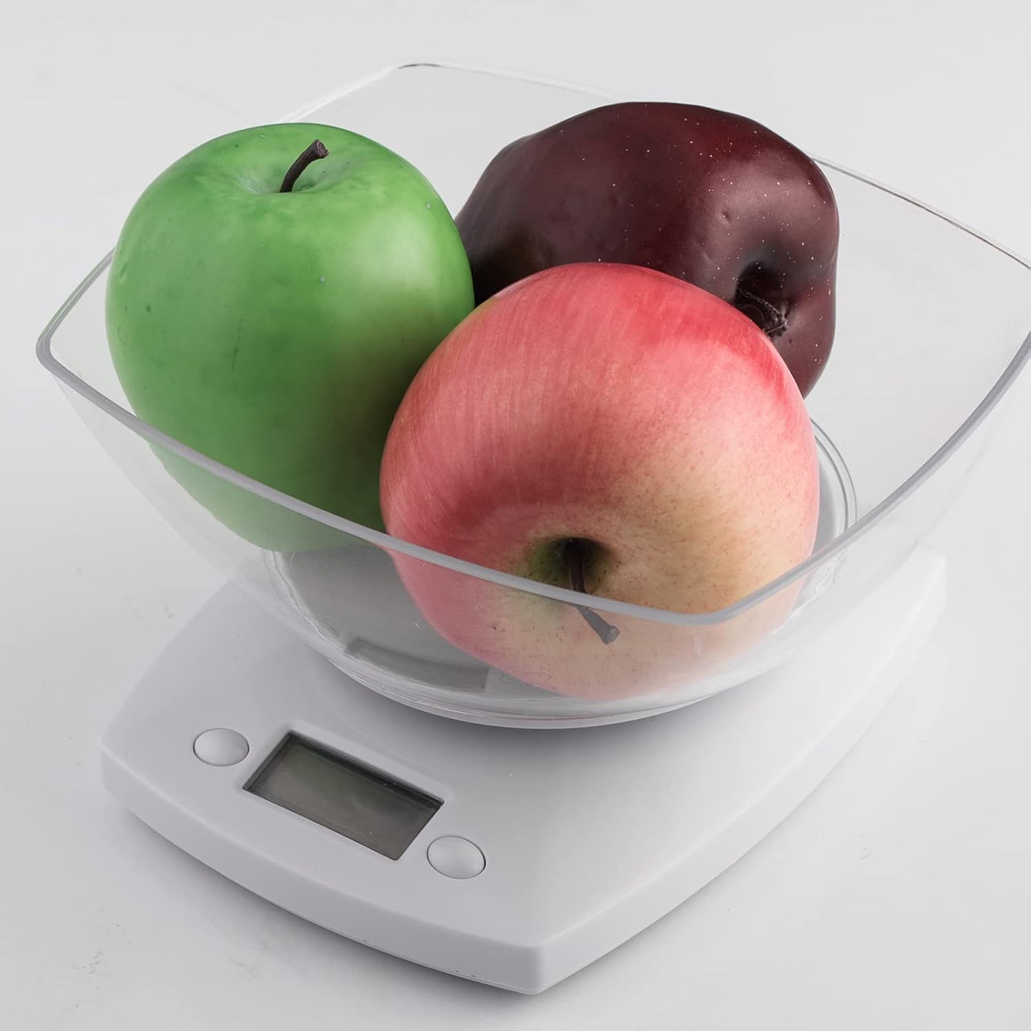 Qcwwy Digital Kitchen Scales with Bowl, G OZ LB Unit Switching 5 Kg Food Scales for Baking and Cooking ABS Small Jewellery Scales Tare Function Digital Scales image number 1