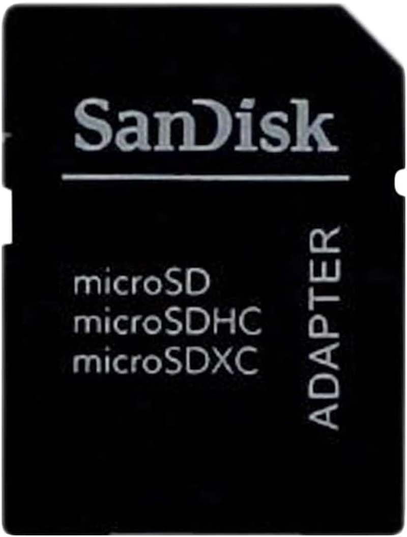 Sandisk Microsd to SD Memory Card Adapter, Black