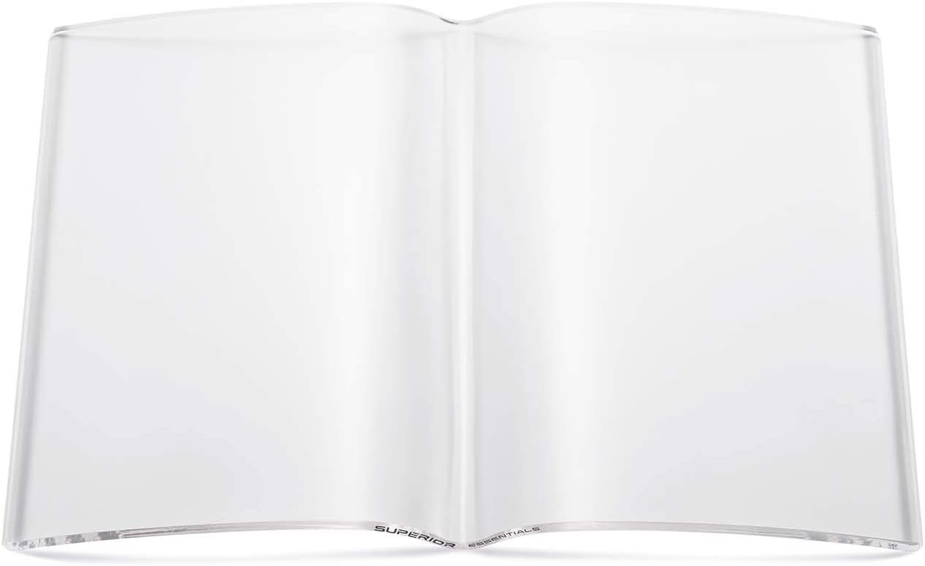 Clear Transparent Bookweight/Bookcover Full Size (12" Wide X 9"Tall) image number 2